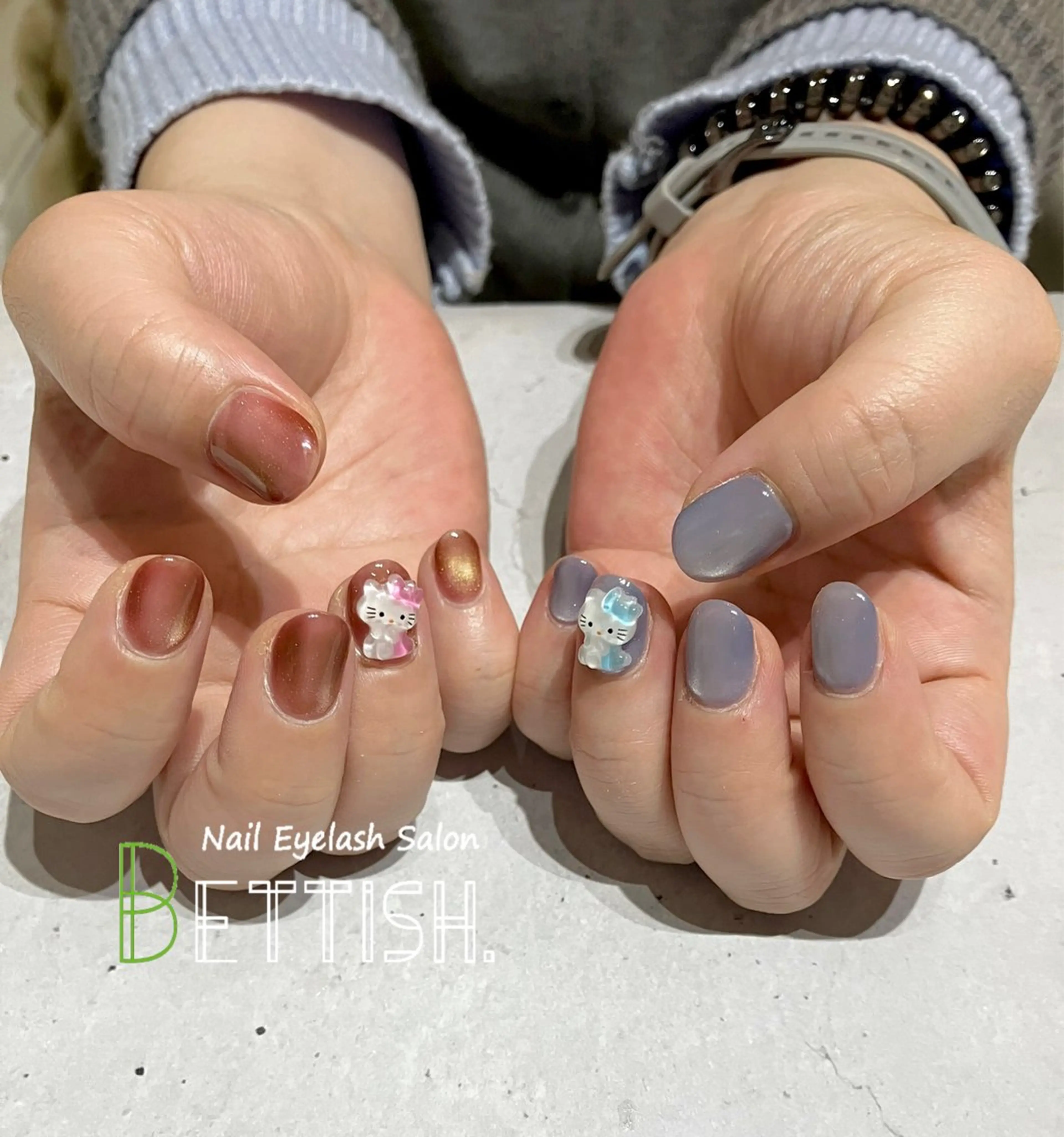 ネイル マグネットネイル ハンドネイル BETTISH. KUMIKO☺︎︎のネイルデザイン