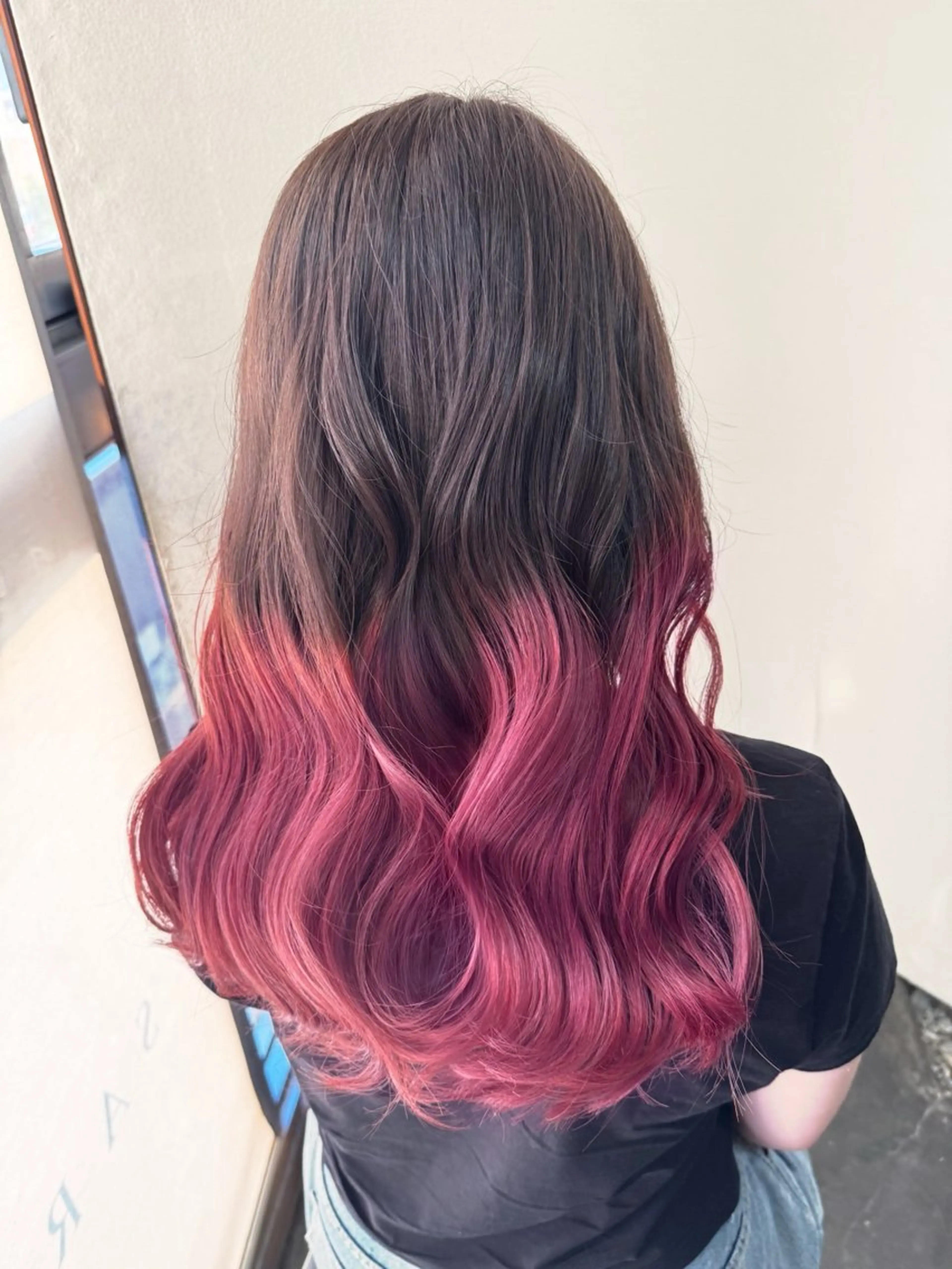 ロング ヘアカラー 透明感color ハイトーン✨みくりのヘアスタイル