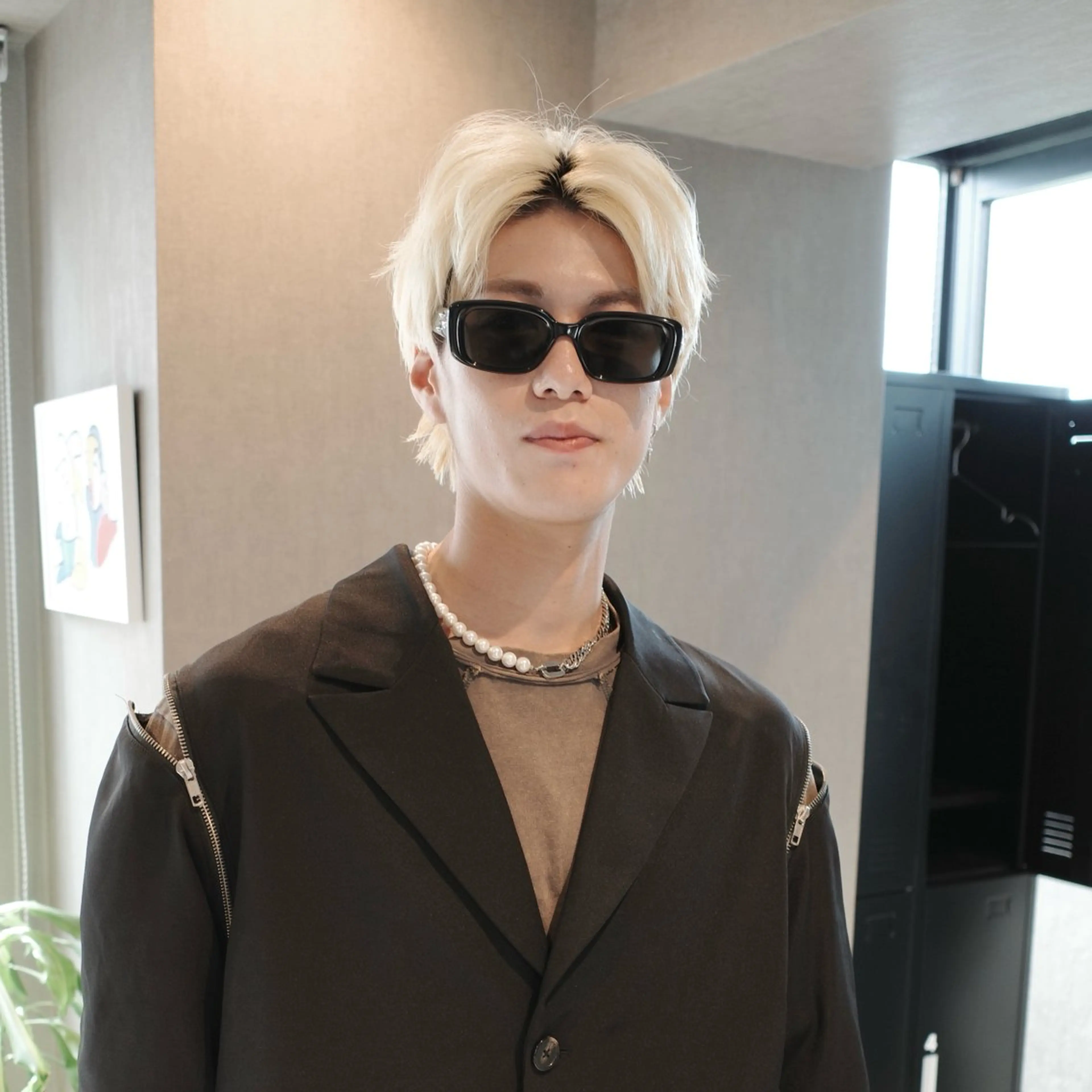 メンズ センターパート メンズ韓国風 カット ヨシカワ タツキのヘアスタイル