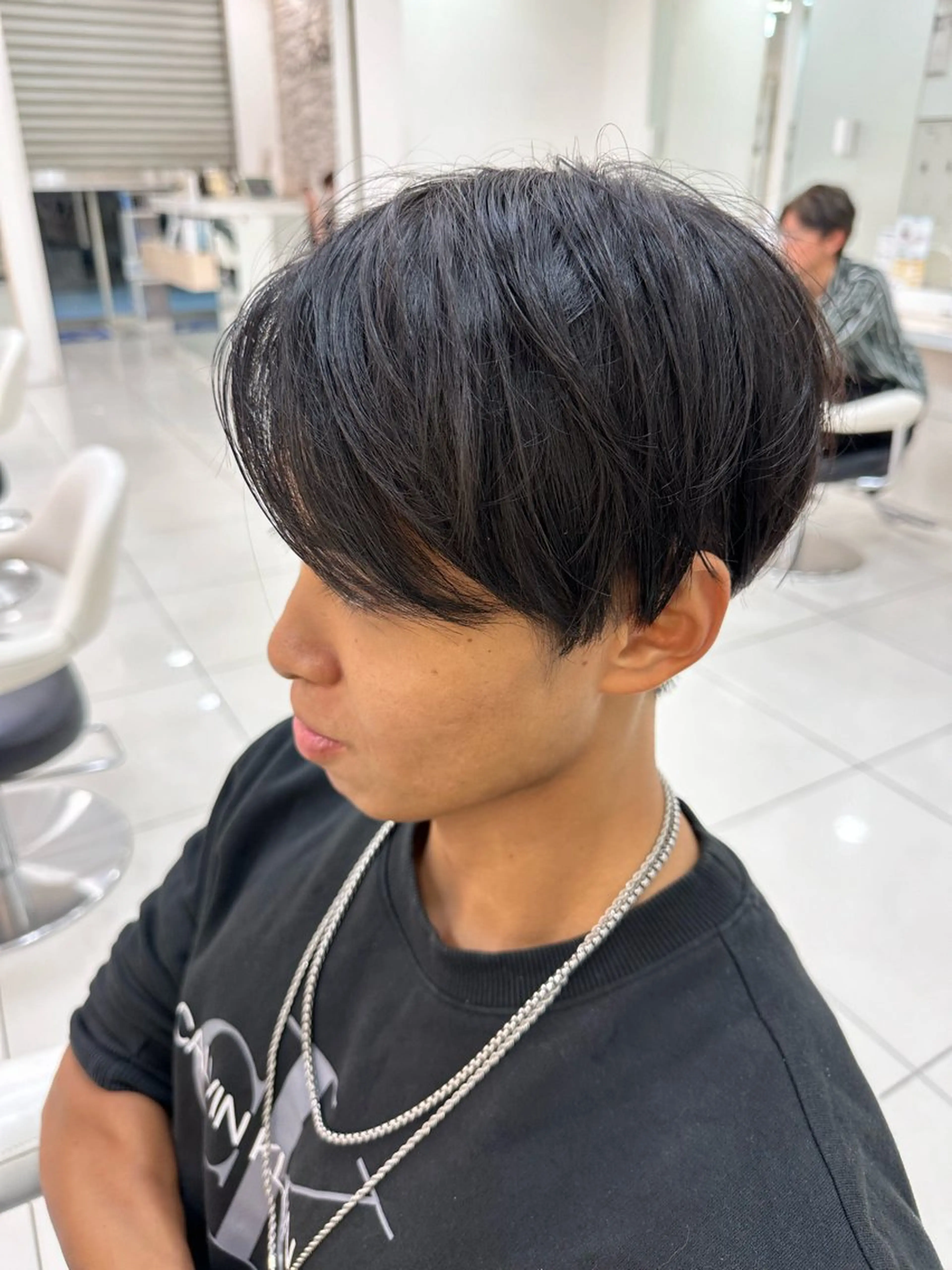 メンズ マッシュ 伊佐 愛のヘアスタイル