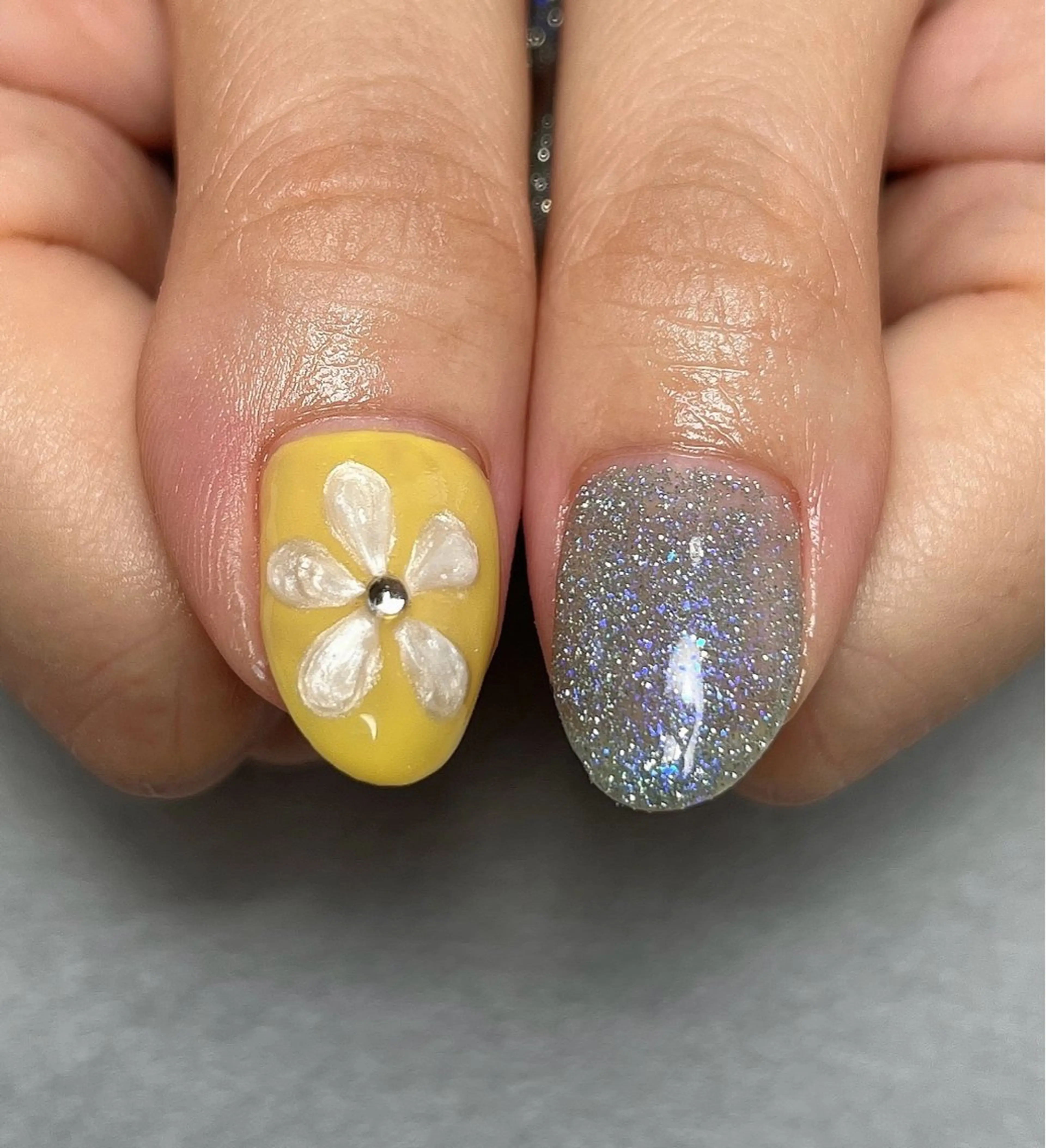 ネイル ハンドネイル tsumeya ゆるかわ手描きネイルのネイルデザイン