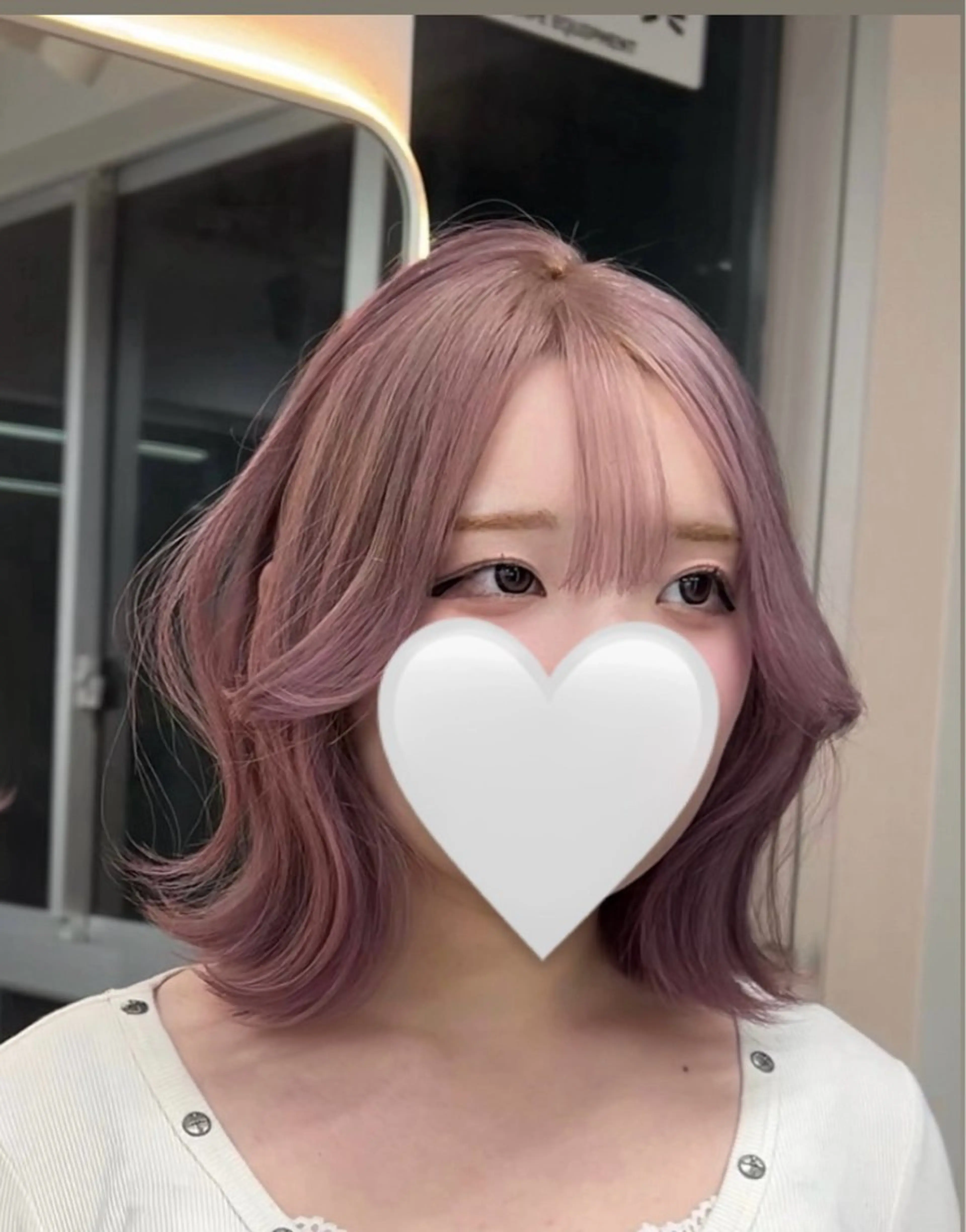 ミディアム ヘアカラー MOE/ 盛れるヘア🖤‎🤍のヘアスタイル