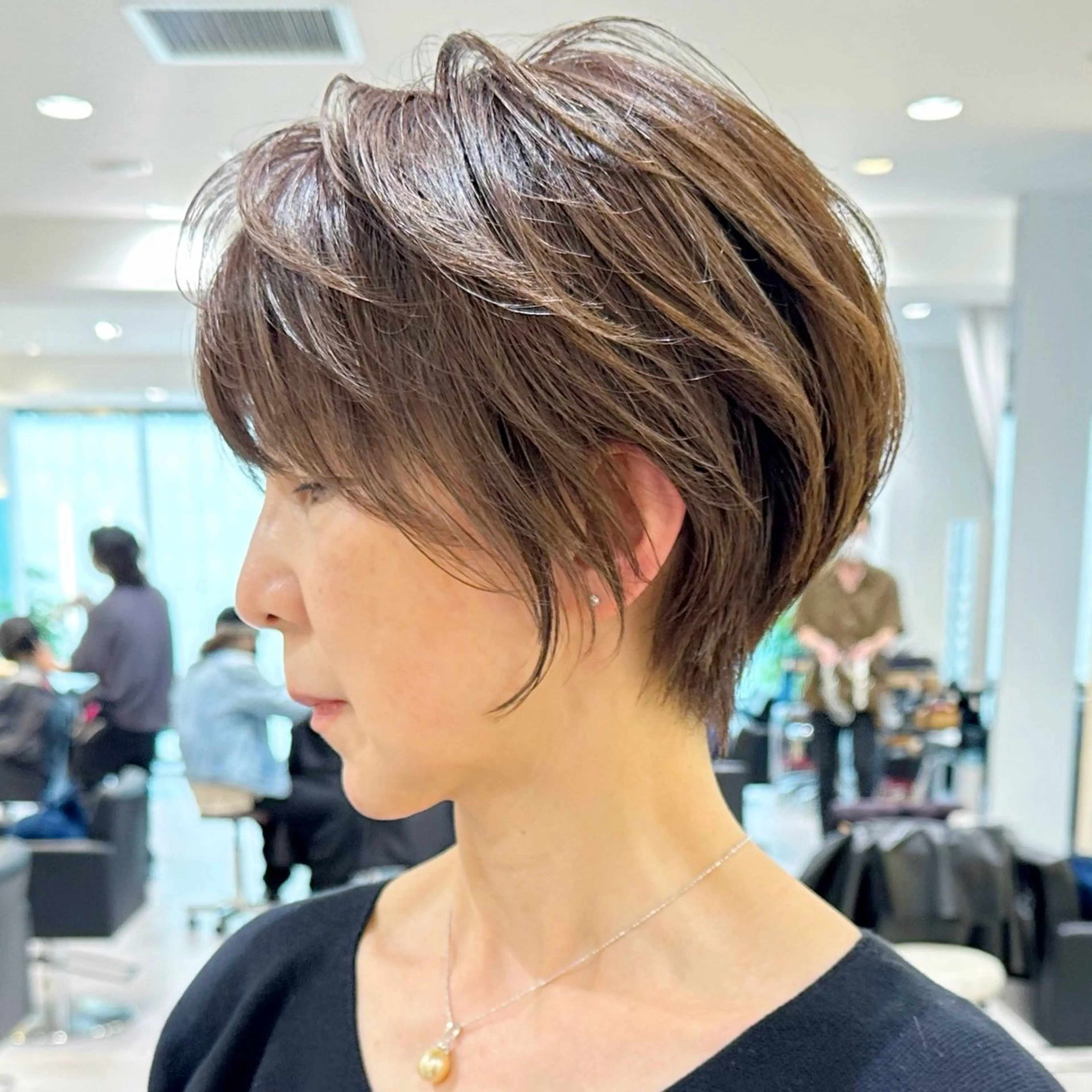 ショート ショートヘア ✨大人ショート特化 /カットモデル/銀座のヘアスタイル
