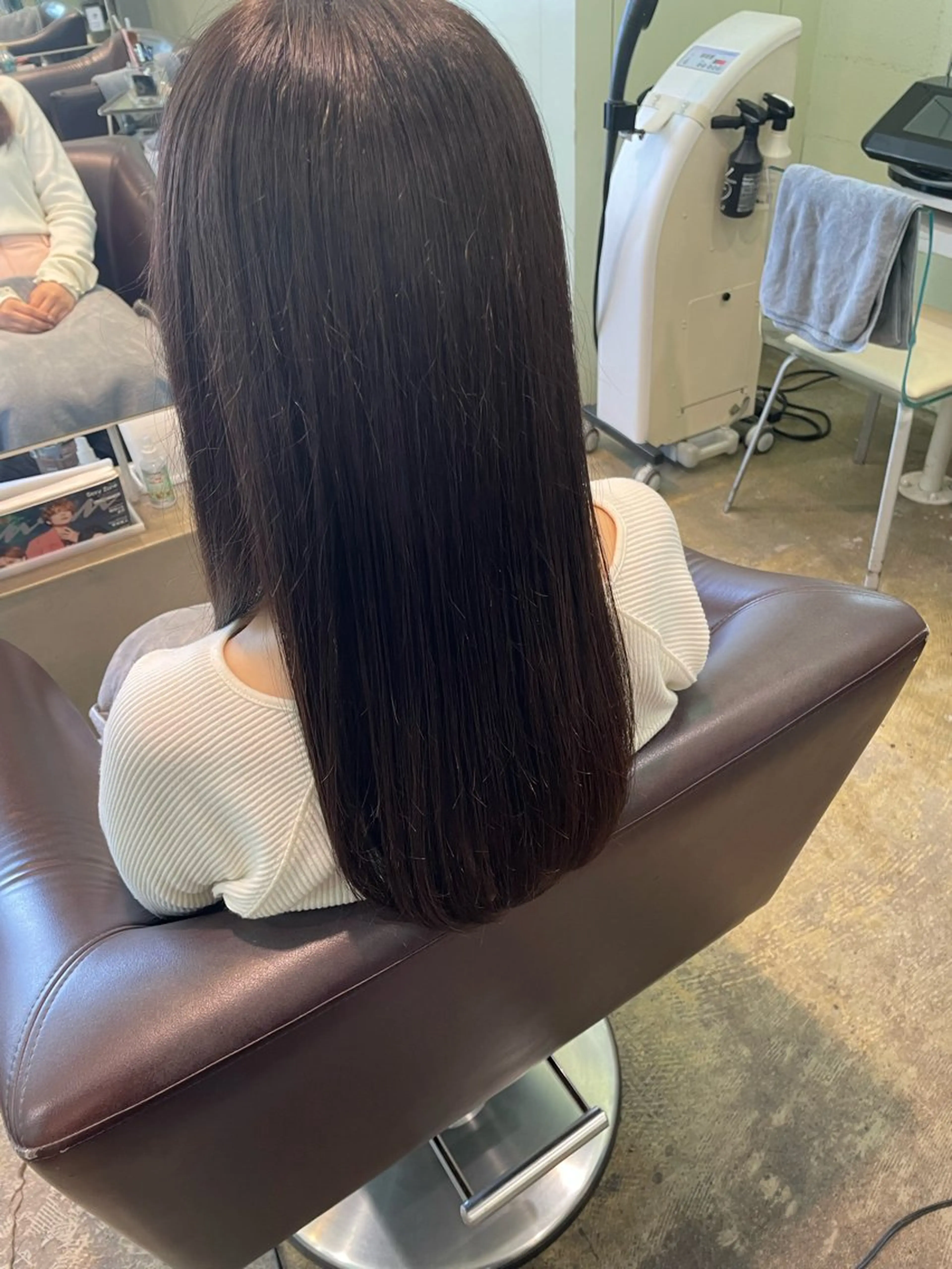 ロング 中村 碧のヘアスタイル