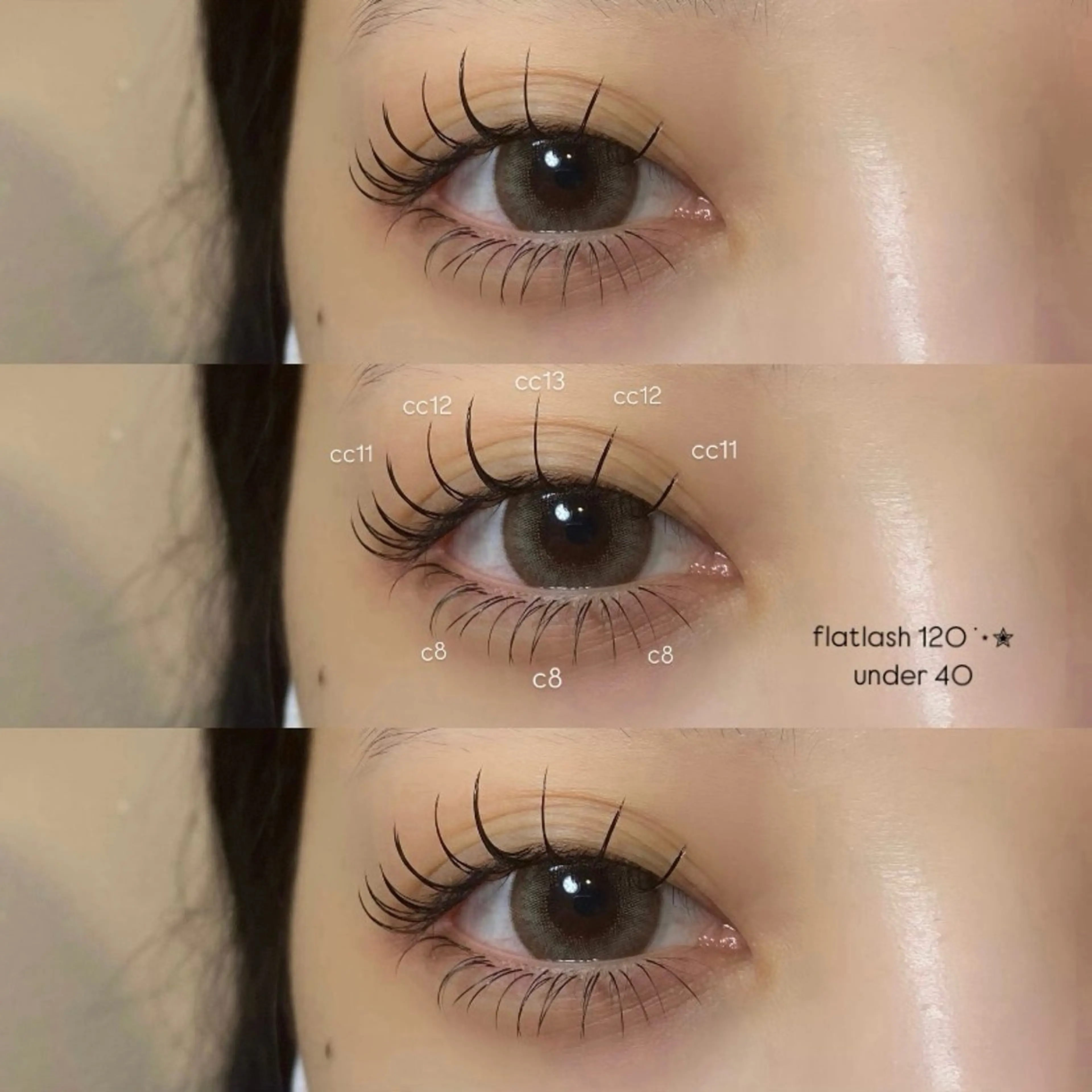 マツエク・マツパ and Laurel hinaのマツエク・マツパデザイン