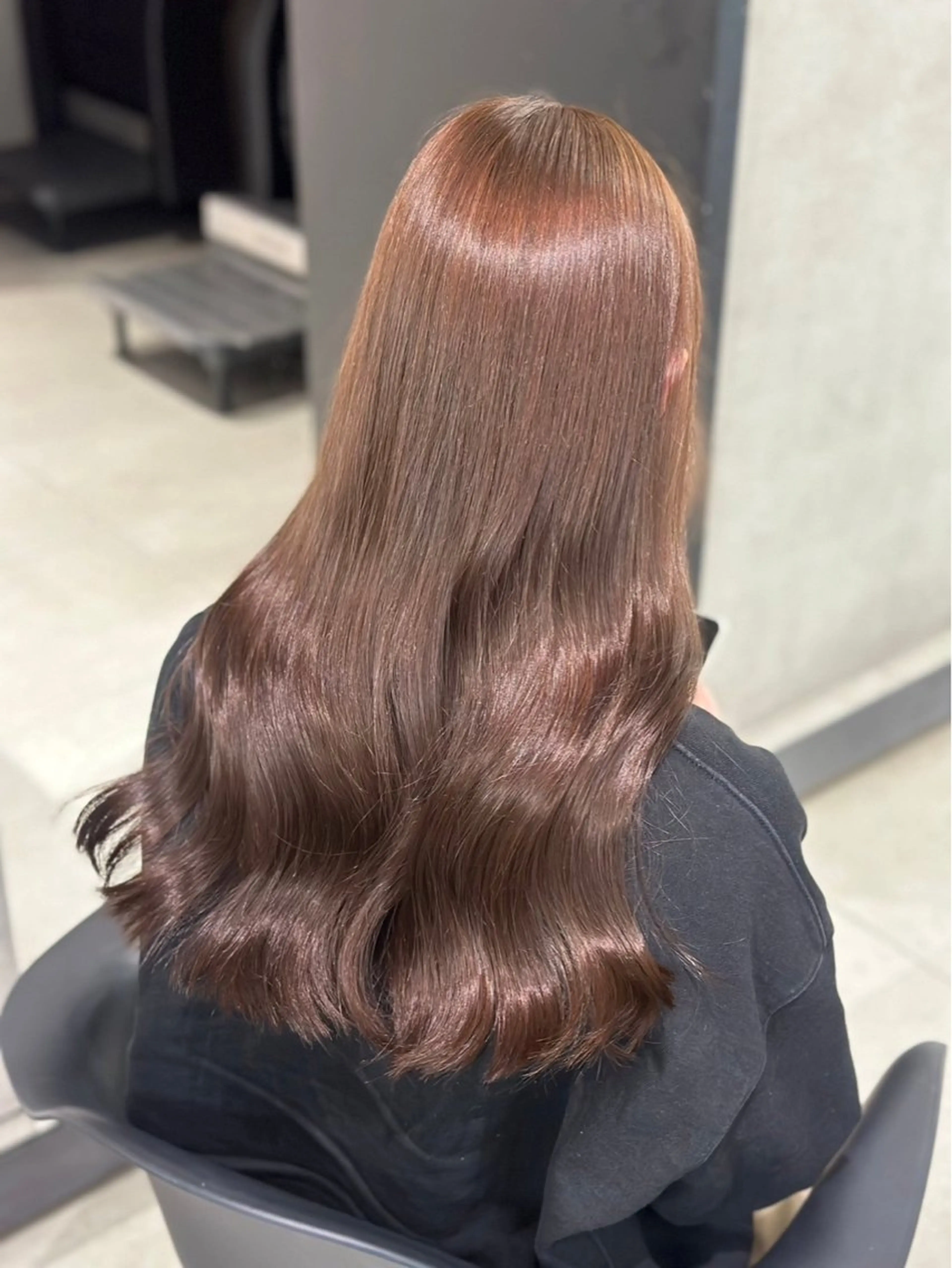 ロング カラー 大阪 梅田/ ハイトーン/エクステのヘアスタイル