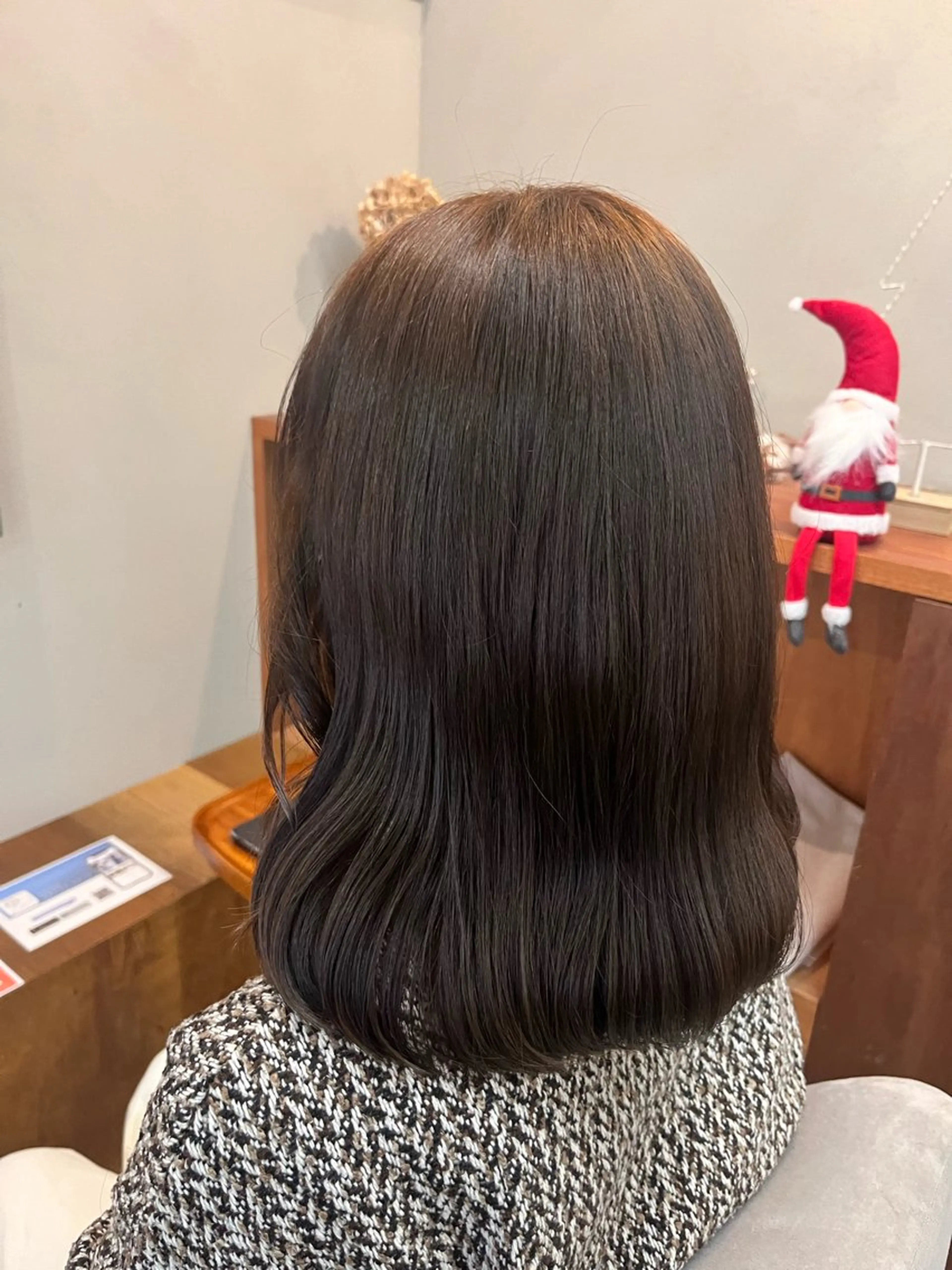 セミロング カラー 暖色カラー／ ヘアセット🌛櫻井舞のヘアスタイル