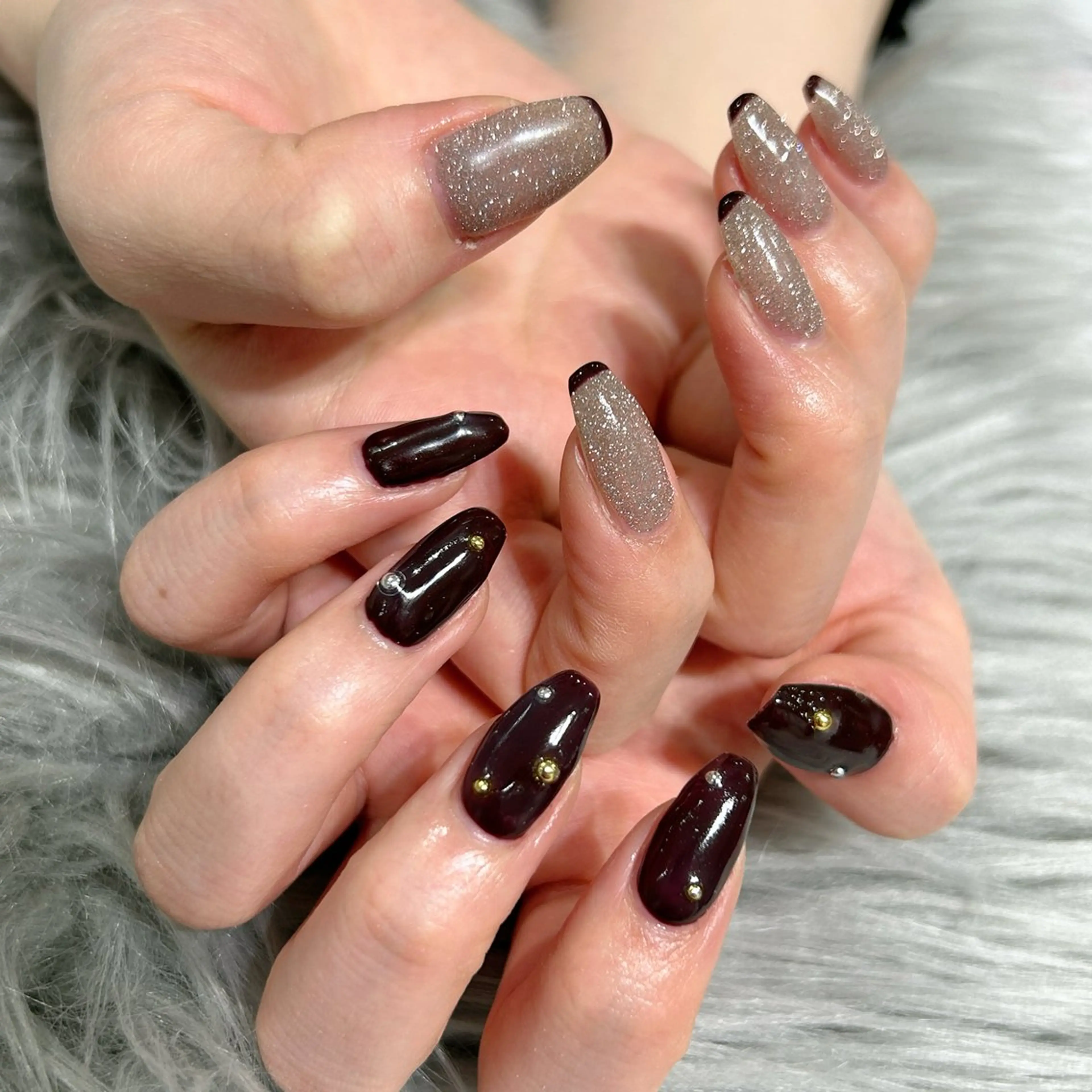 ネイル はあとねいる筑紫口店 Hitomiのネイルデザイン