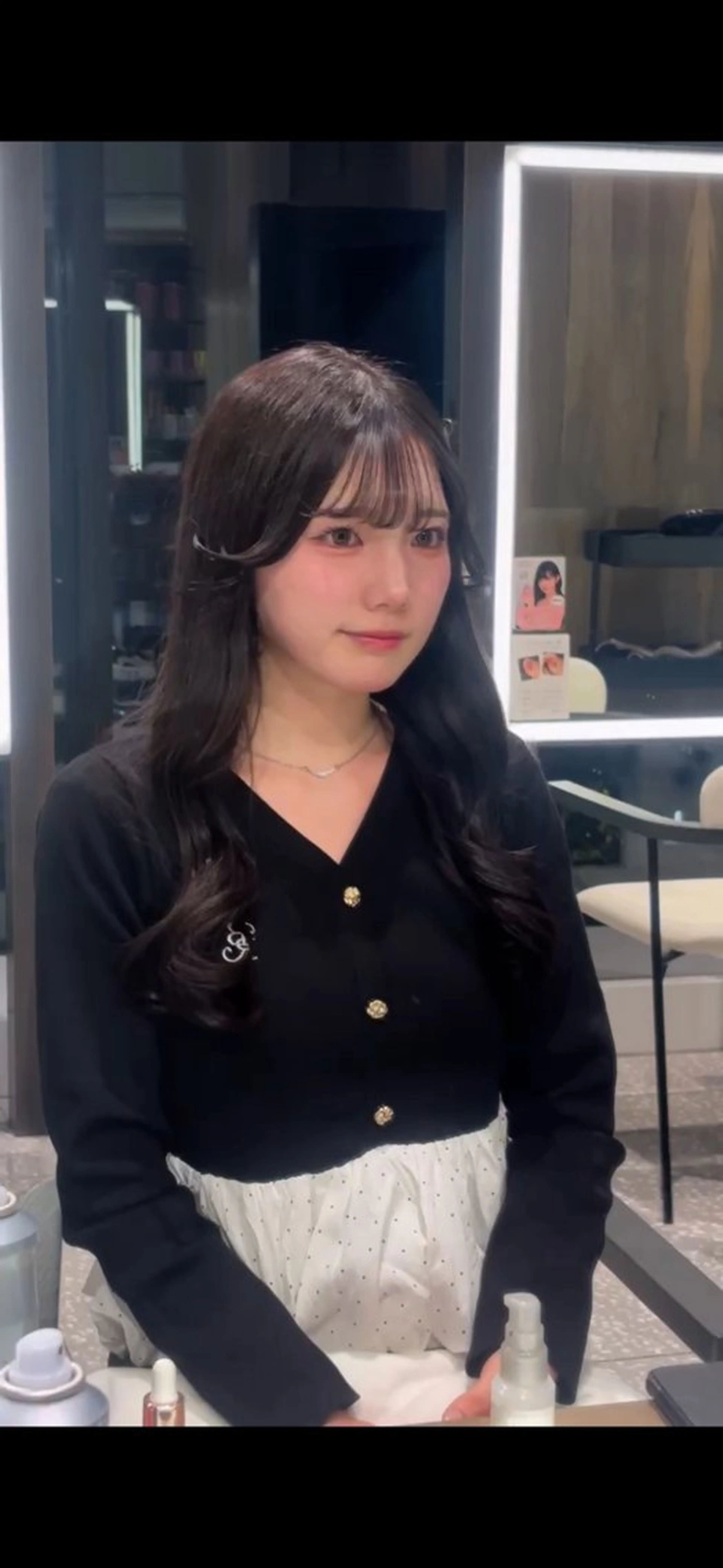 ロング 角本 ゆあんのヘアスタイル