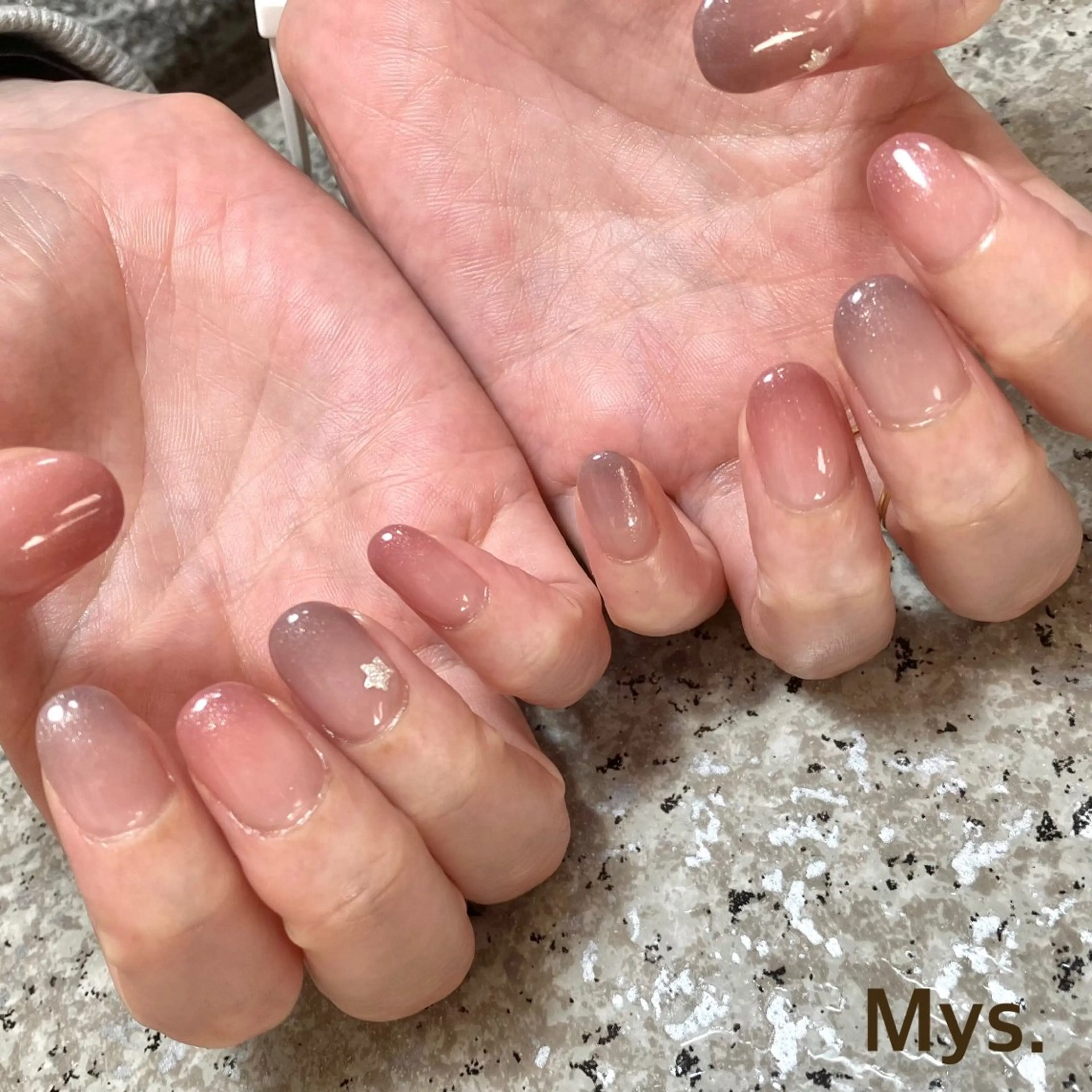 ネイル ハンドネイル Mys. 三上紗紀のネイルデザイン