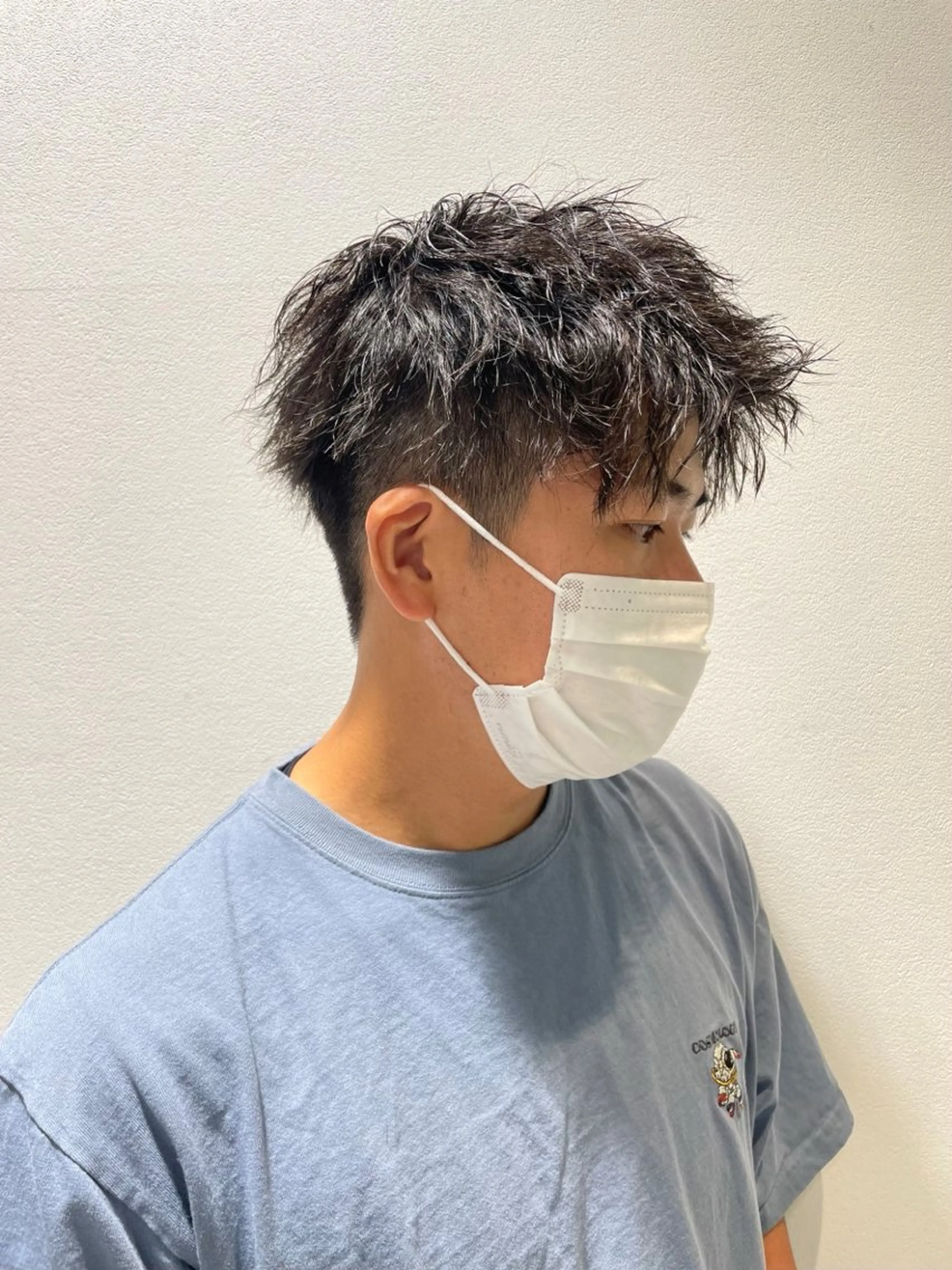 ショート パーマ メンズ 榊原 貫太のヘアスタイル