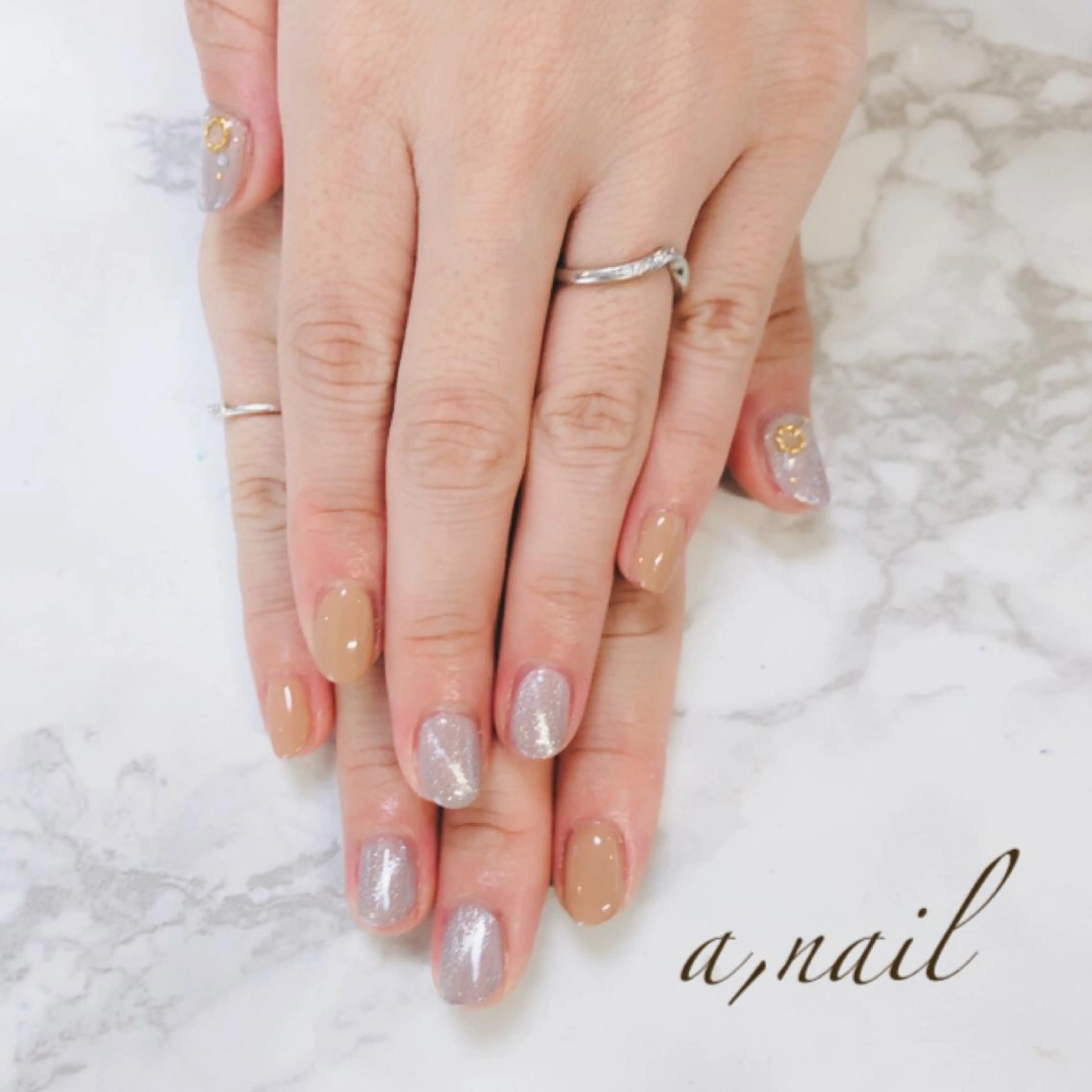 ネイル フットネイル ジェルネイル グラデーション マグネットネイル オフィスネイル ハンドネイル ネイルサロン エーネイルのネイルデザイン