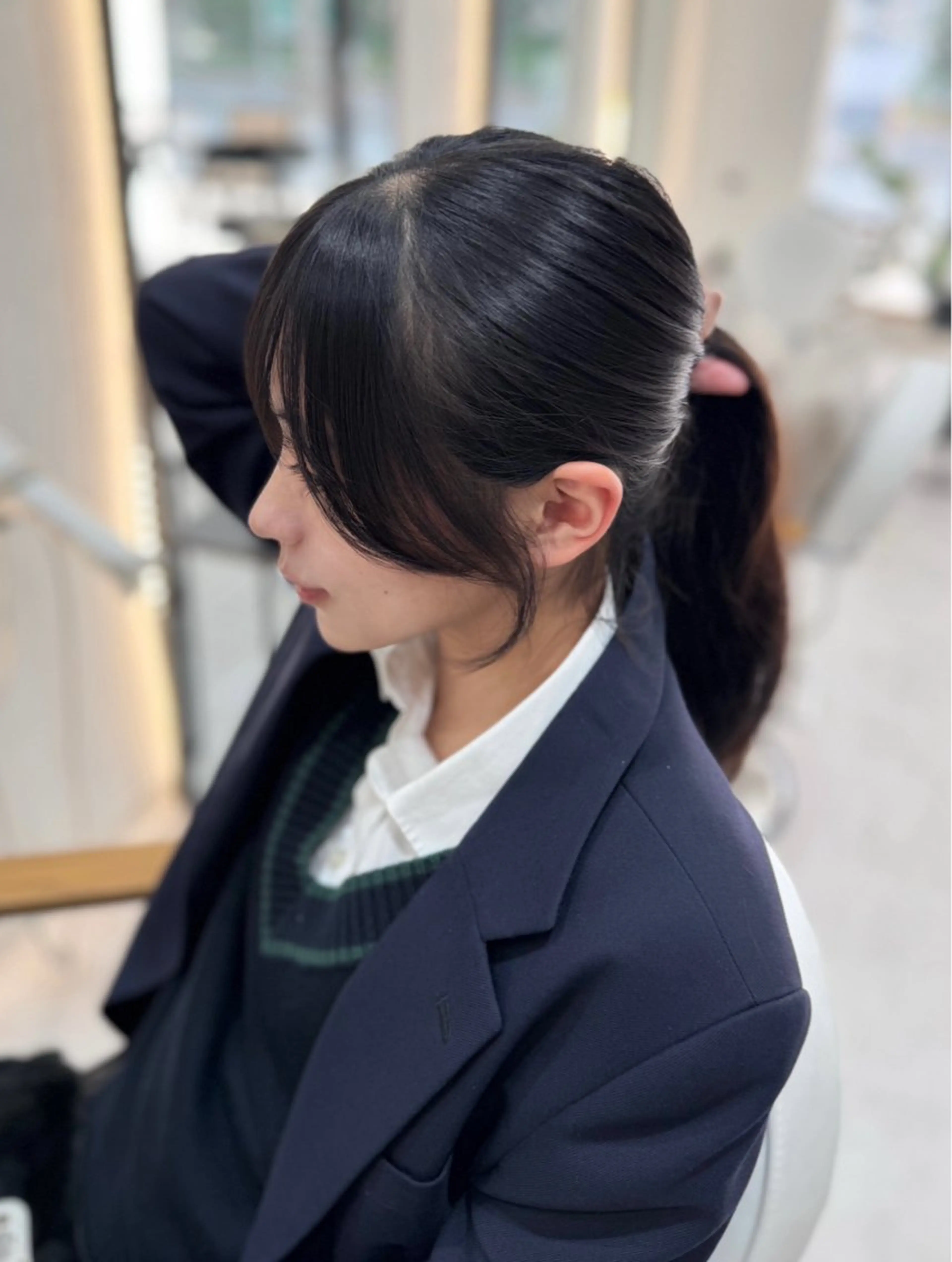 ロング カット ヘアカラー トリートメント 韓国ヘア🩶侑矢 艶髪透明感/福岡のヘアスタイル