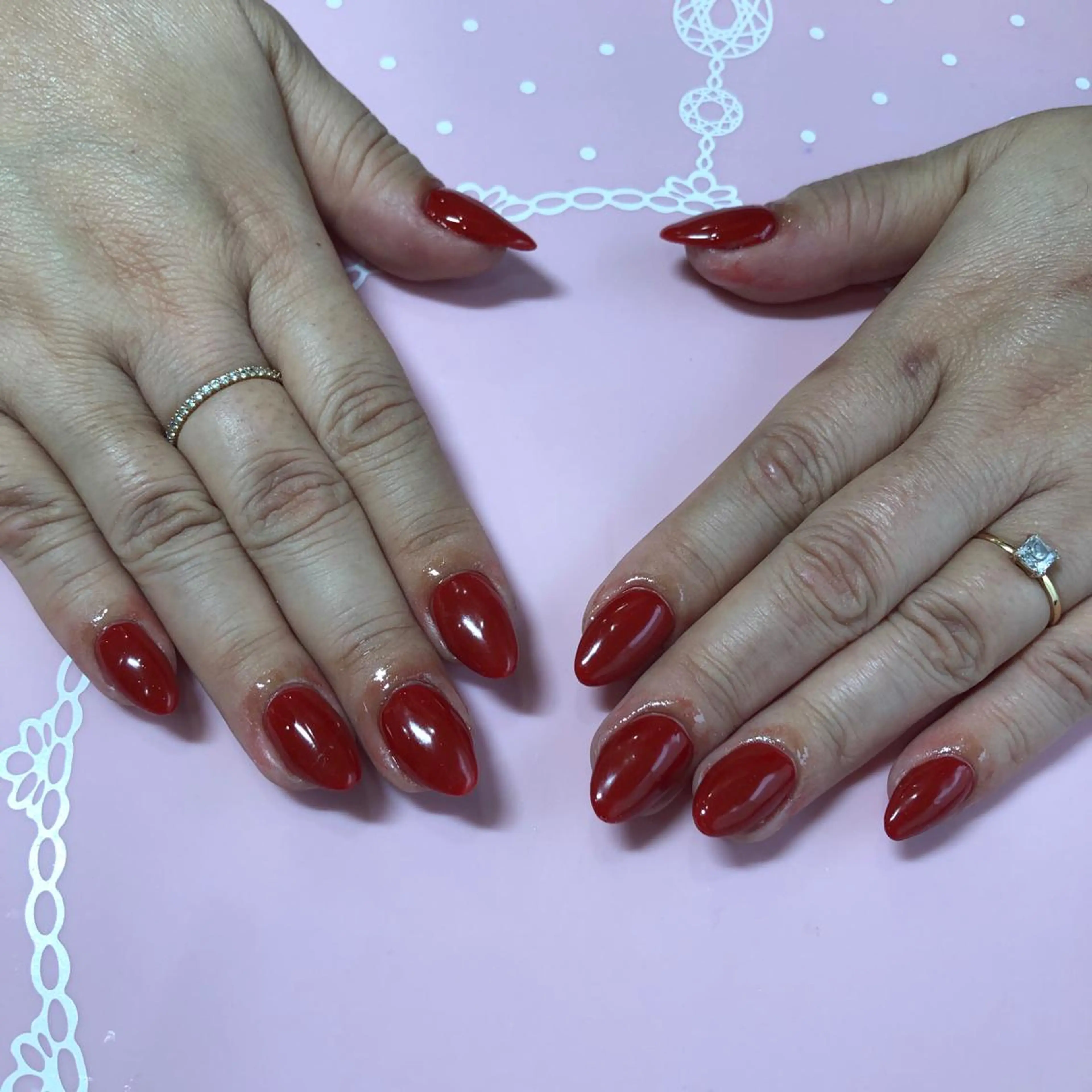 ショート ネイル ハンドネイル 《LB》ラブリエ Nail&eyeのマツエク・マツパデザイン