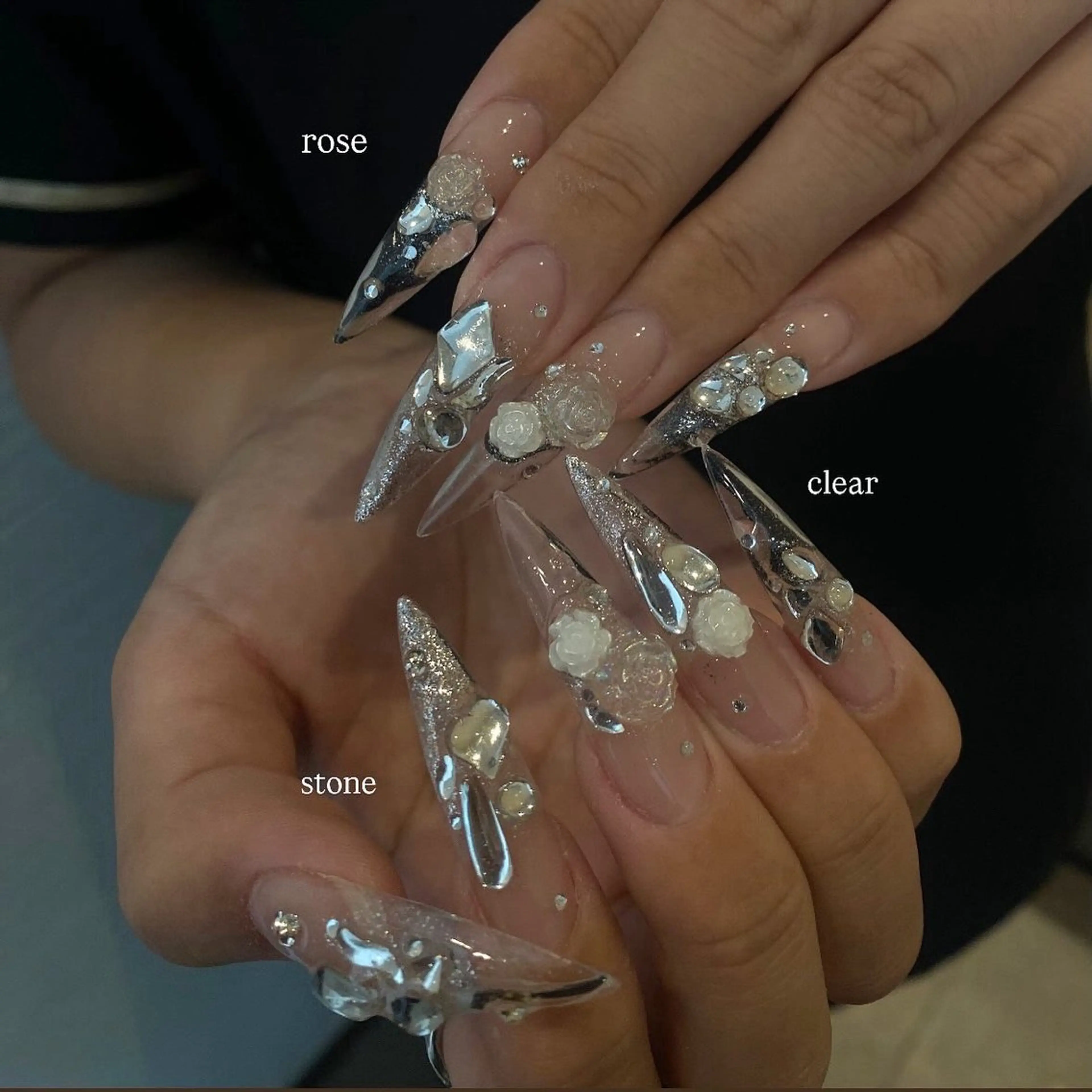 ネイル 蓮見 空楽のネイルデザイン