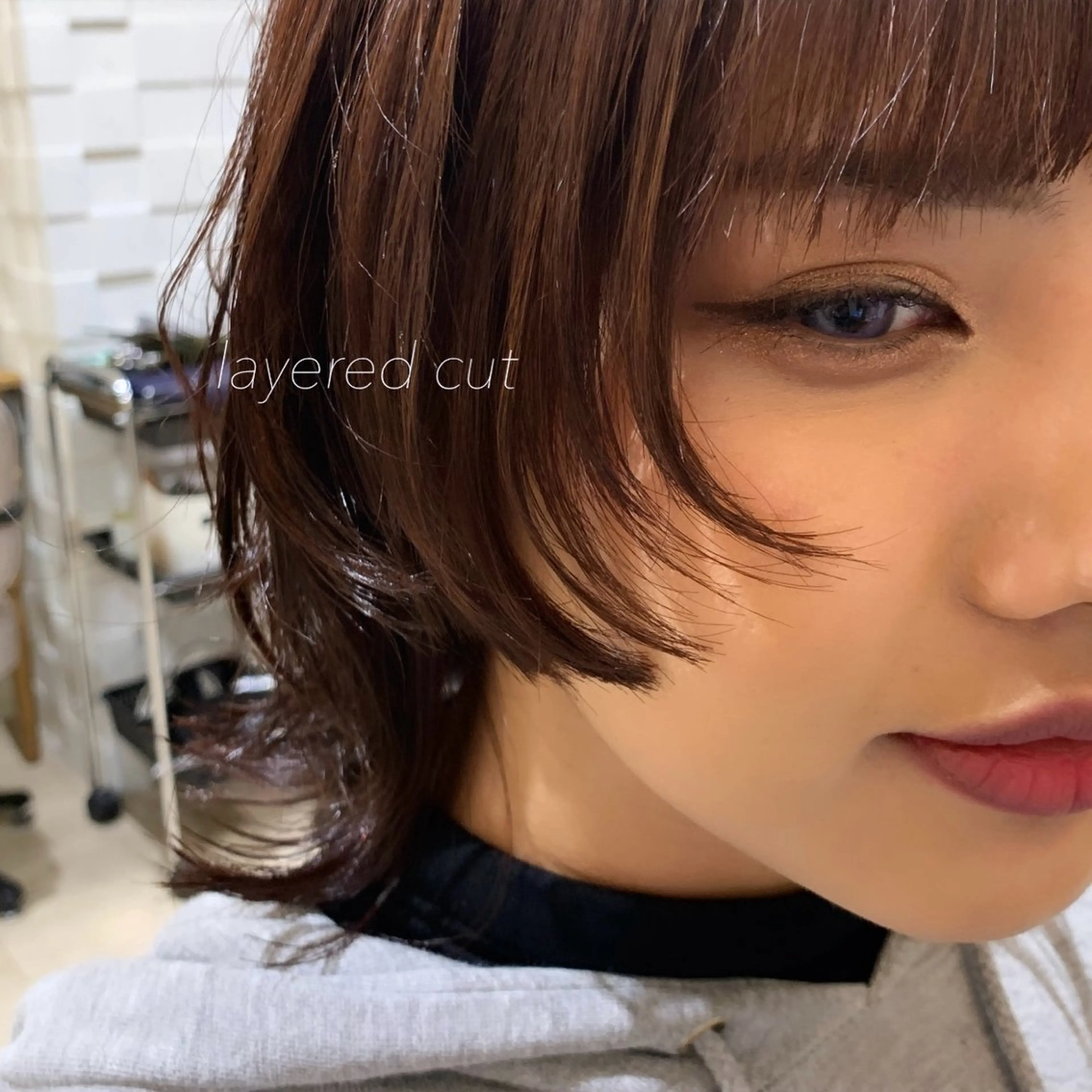 ショート カラー ヘアアレンジ レイヤーカット ウルフカット 似合わせカット得意 💛RENA💛のヘアスタイル