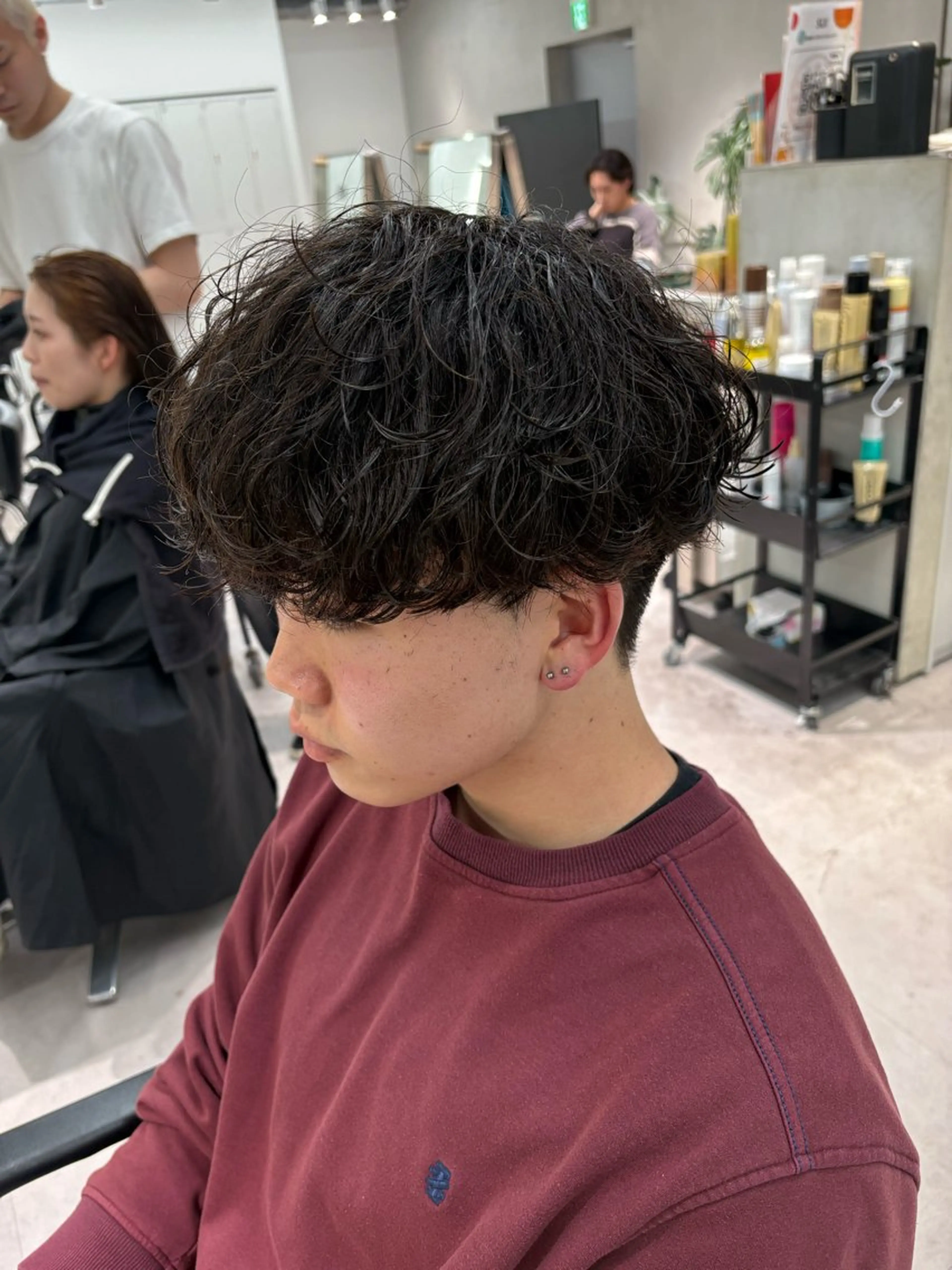 パーマ メンズ カット パーマ トリートメント メンズカット松戸/韓 国/メンズパーマ航太のヘアスタイル