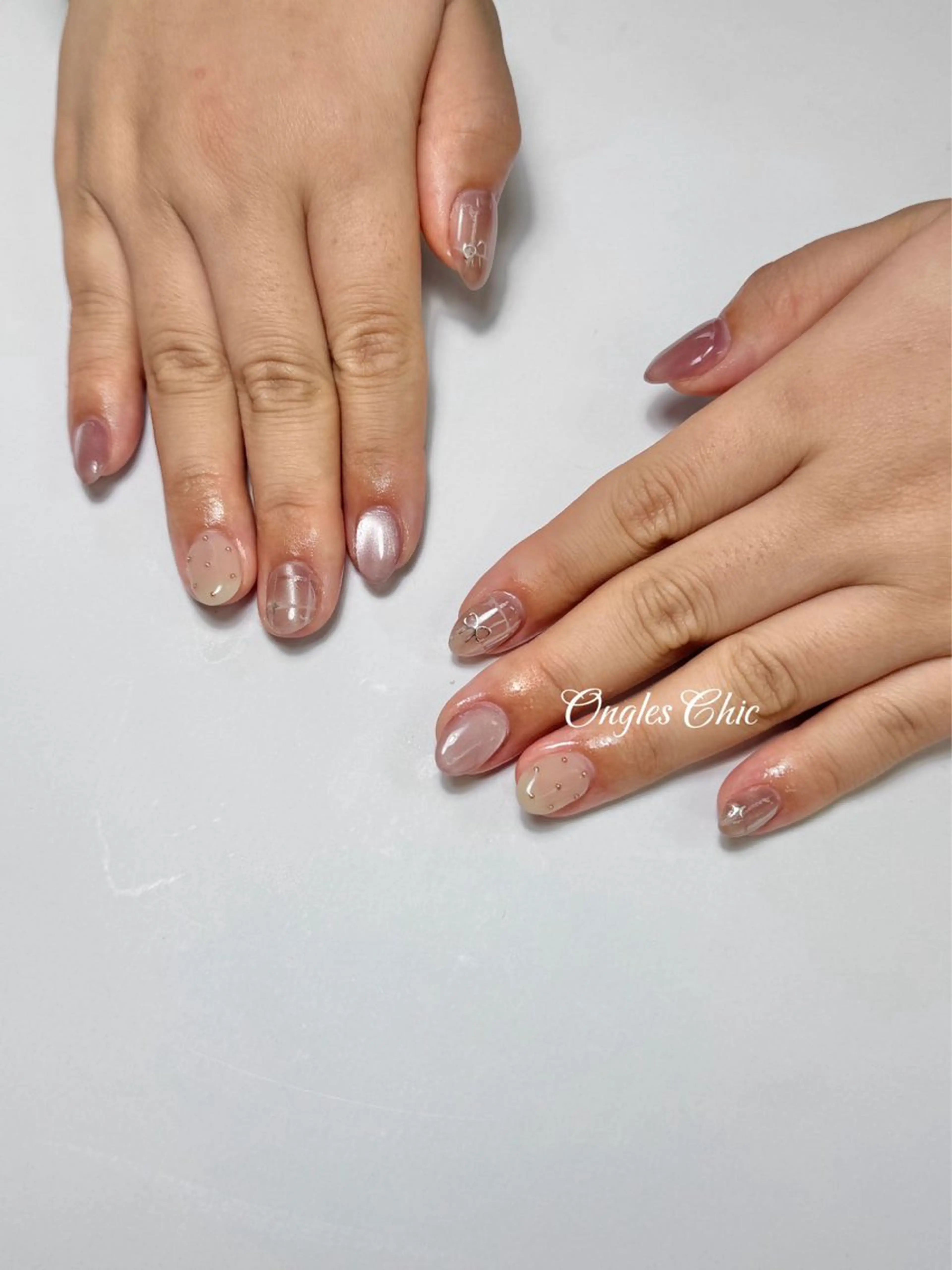 ネイル ハンドネイル ongles chicのネイルデザイン