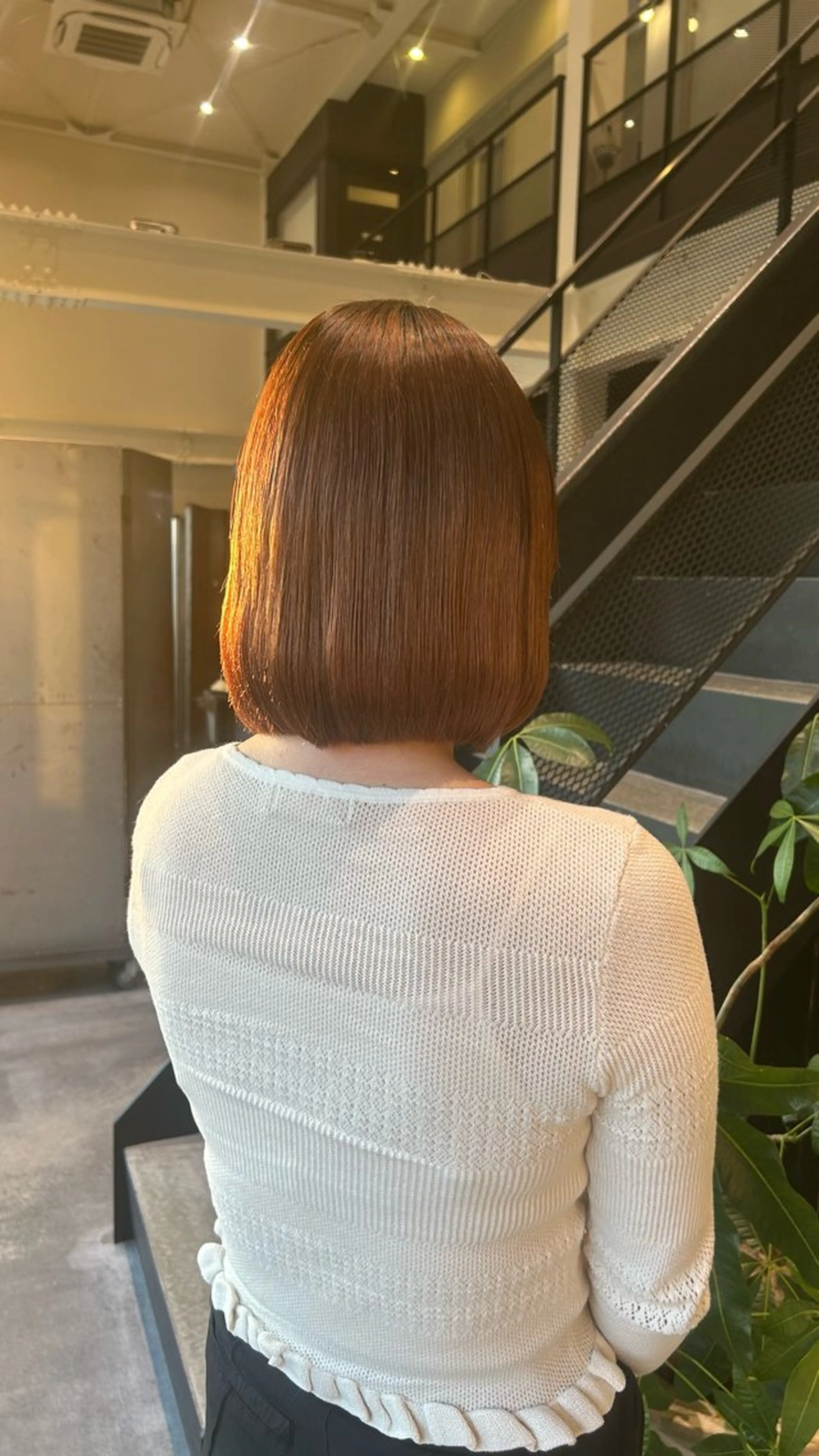 ショート 縮毛矯正 木曽 柚希のヘアスタイル