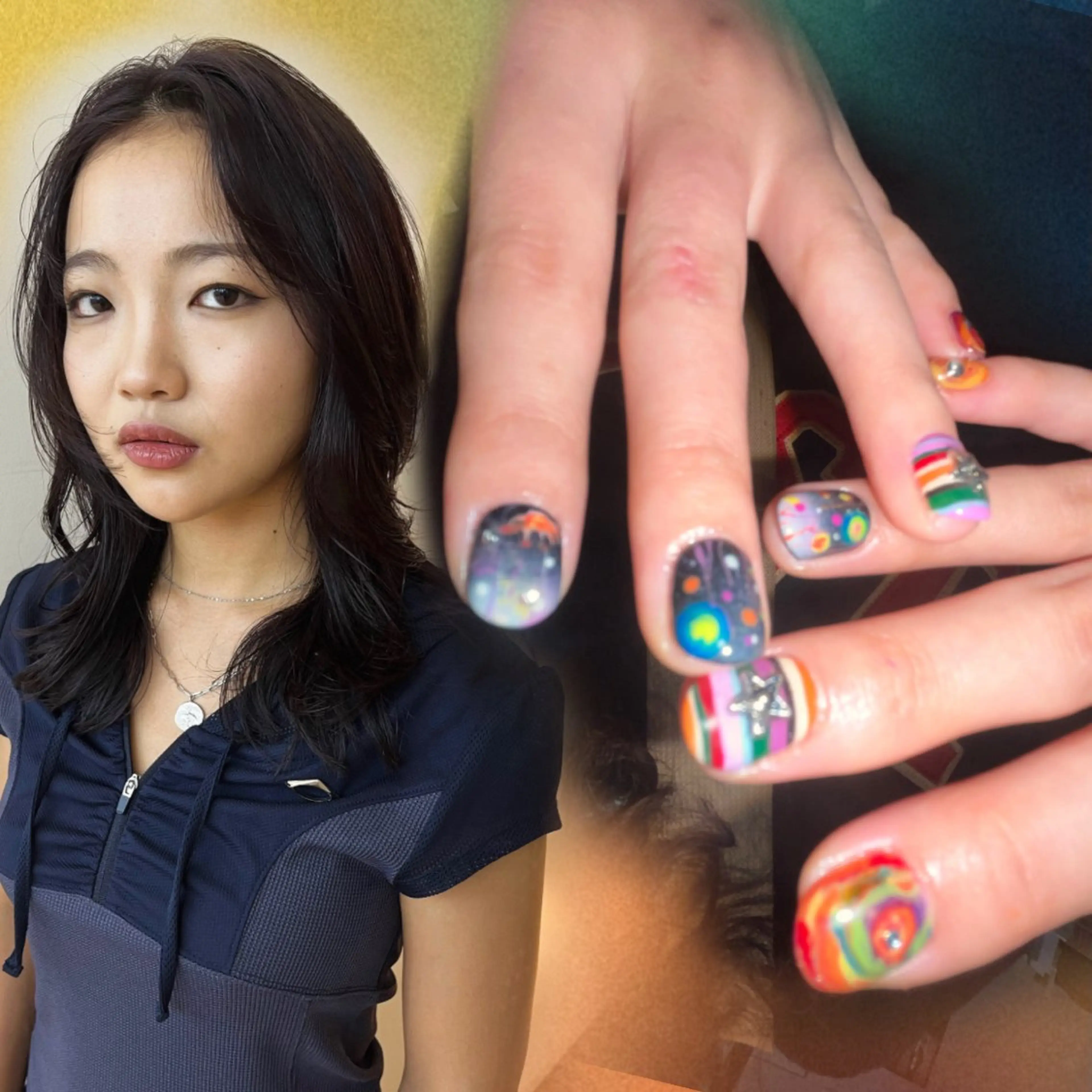 【お得&人気メニュー‼️】ネイル+ヘアワンカラー🥣の写真