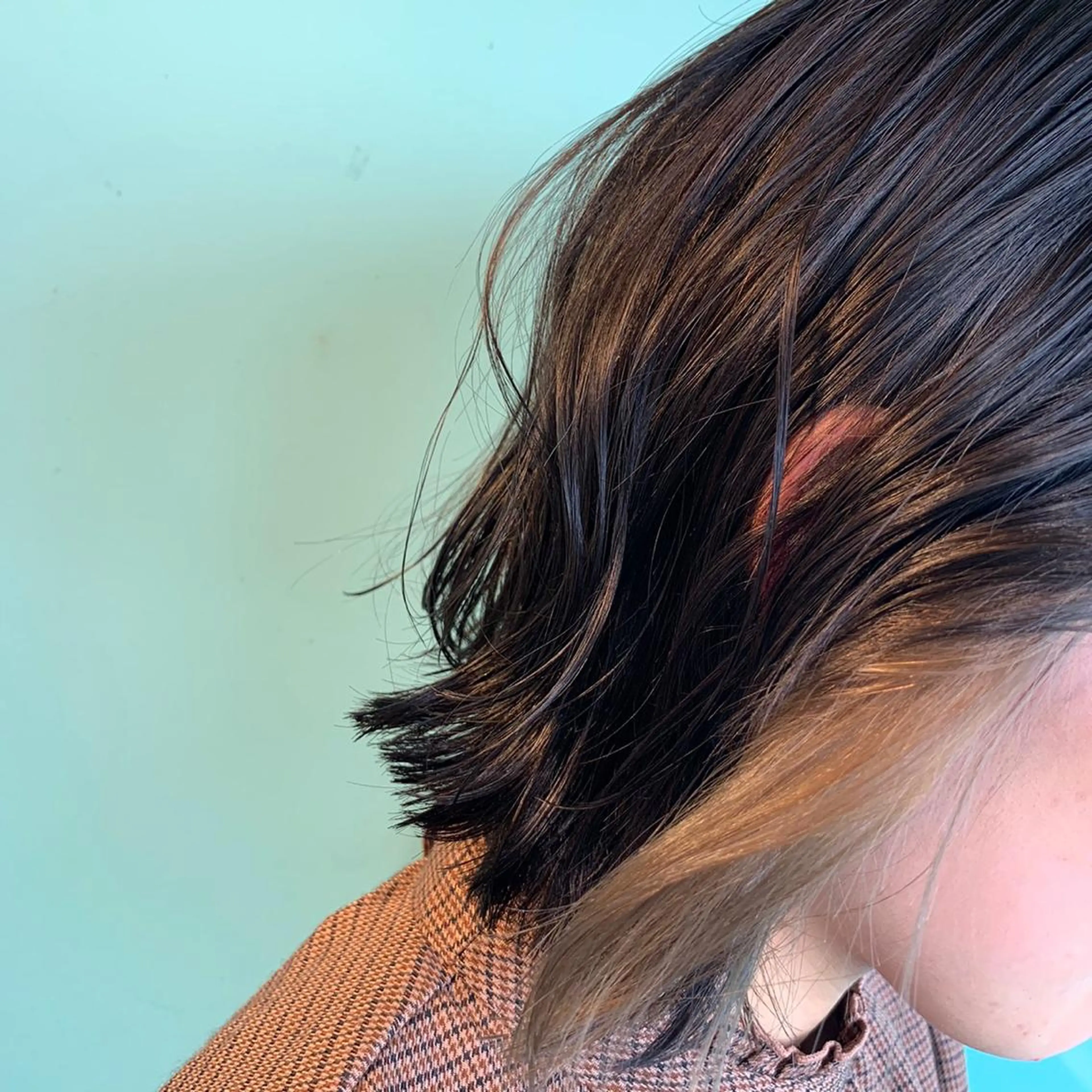 ミディアム カラー 高橋友里亜 /フリーランスのヘアスタイル