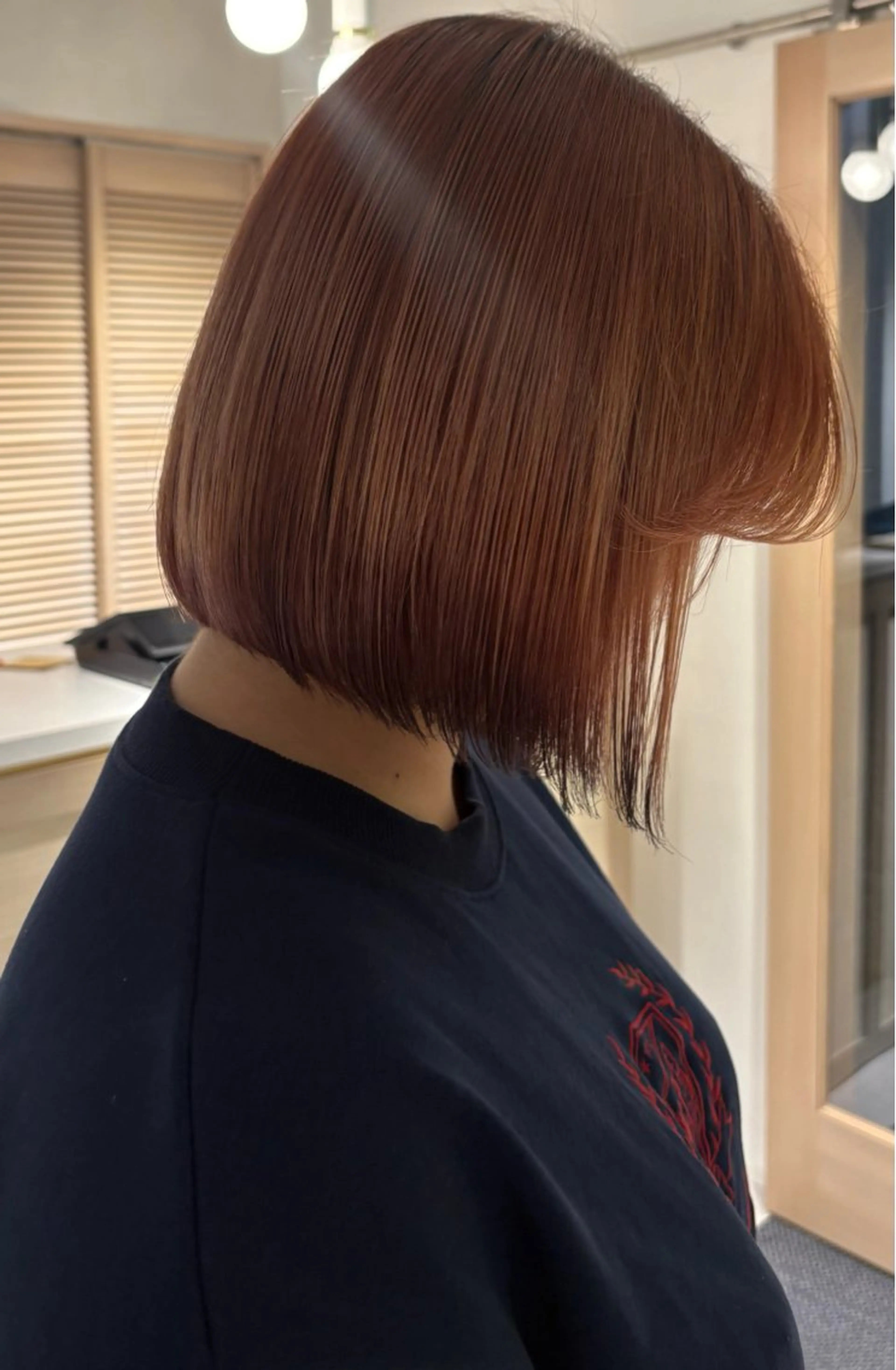 ショート 切りっぱなしボブ ボブ カット SHEA.aoyama所属・似合わせカット 奥村陽花のヘアスタイル