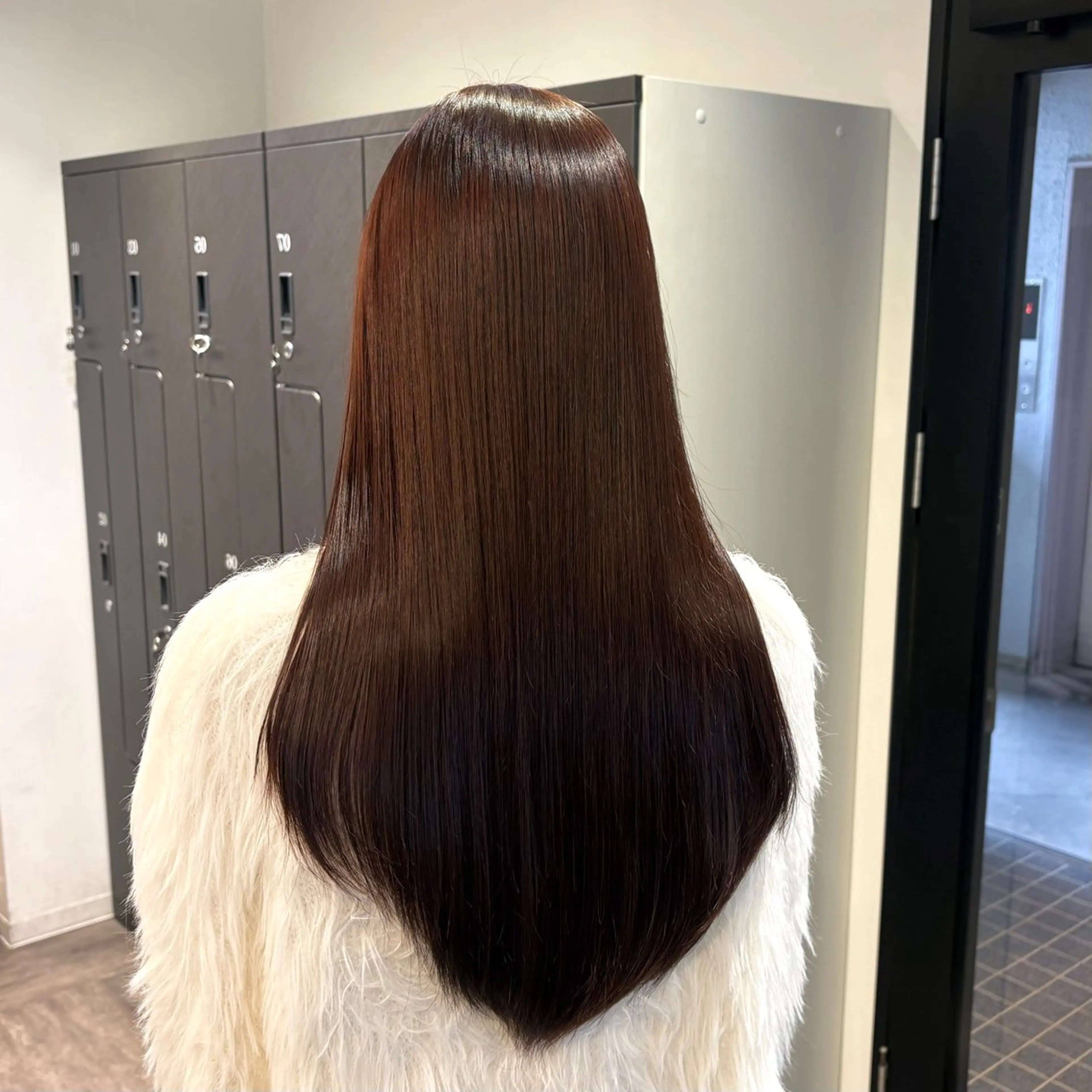 ロング カラー ブラウンカラー ピンクカラー ピンクブラウン レイヤーカット 似合わせカット カット ヘアカラー トリートメント 🖤大人可愛い⌇ 𝐑 𝐈 𝐎🖤のヘアスタイル
