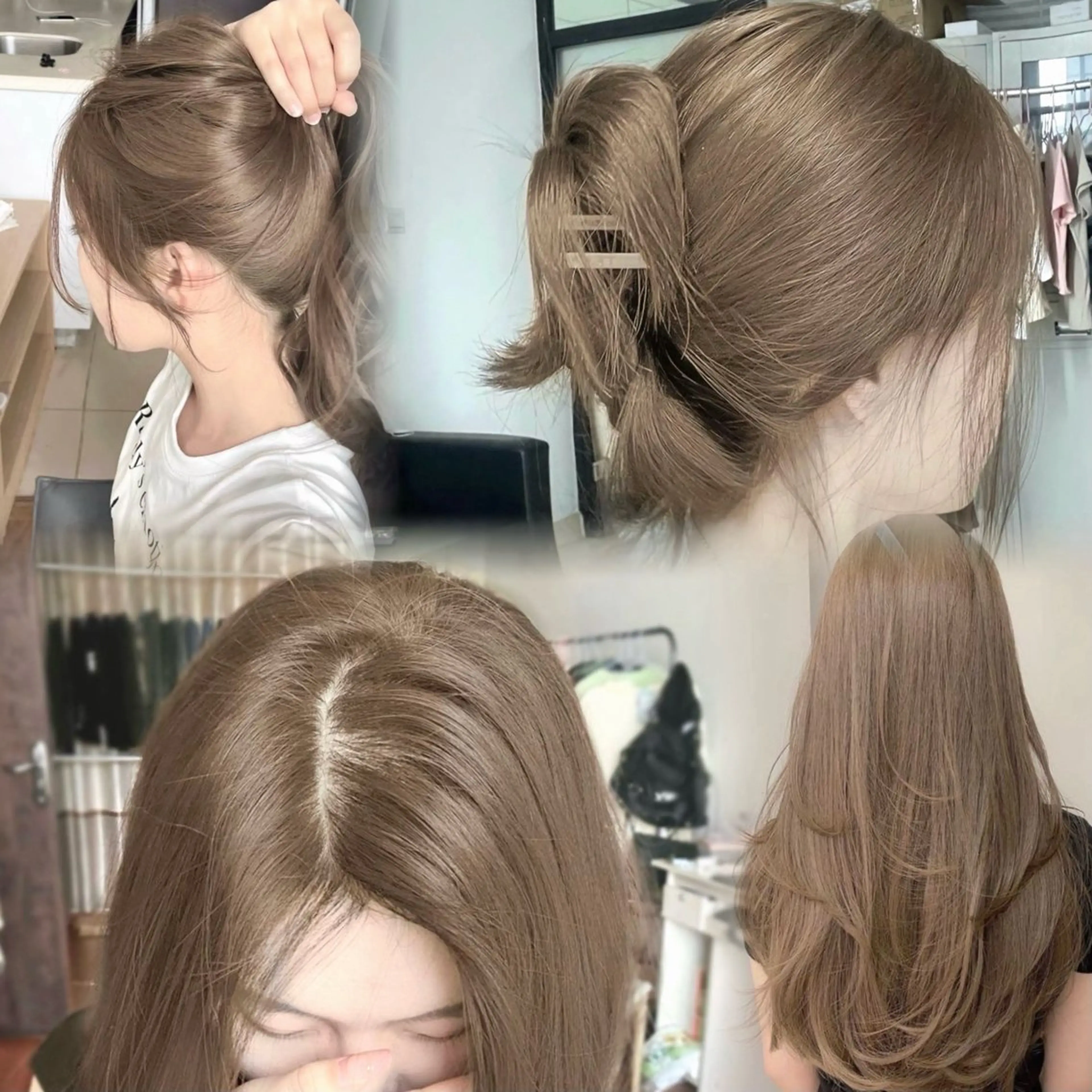 ロング 韓国ヘアメンズ・レデ ィース特化ミクのヘアスタイル