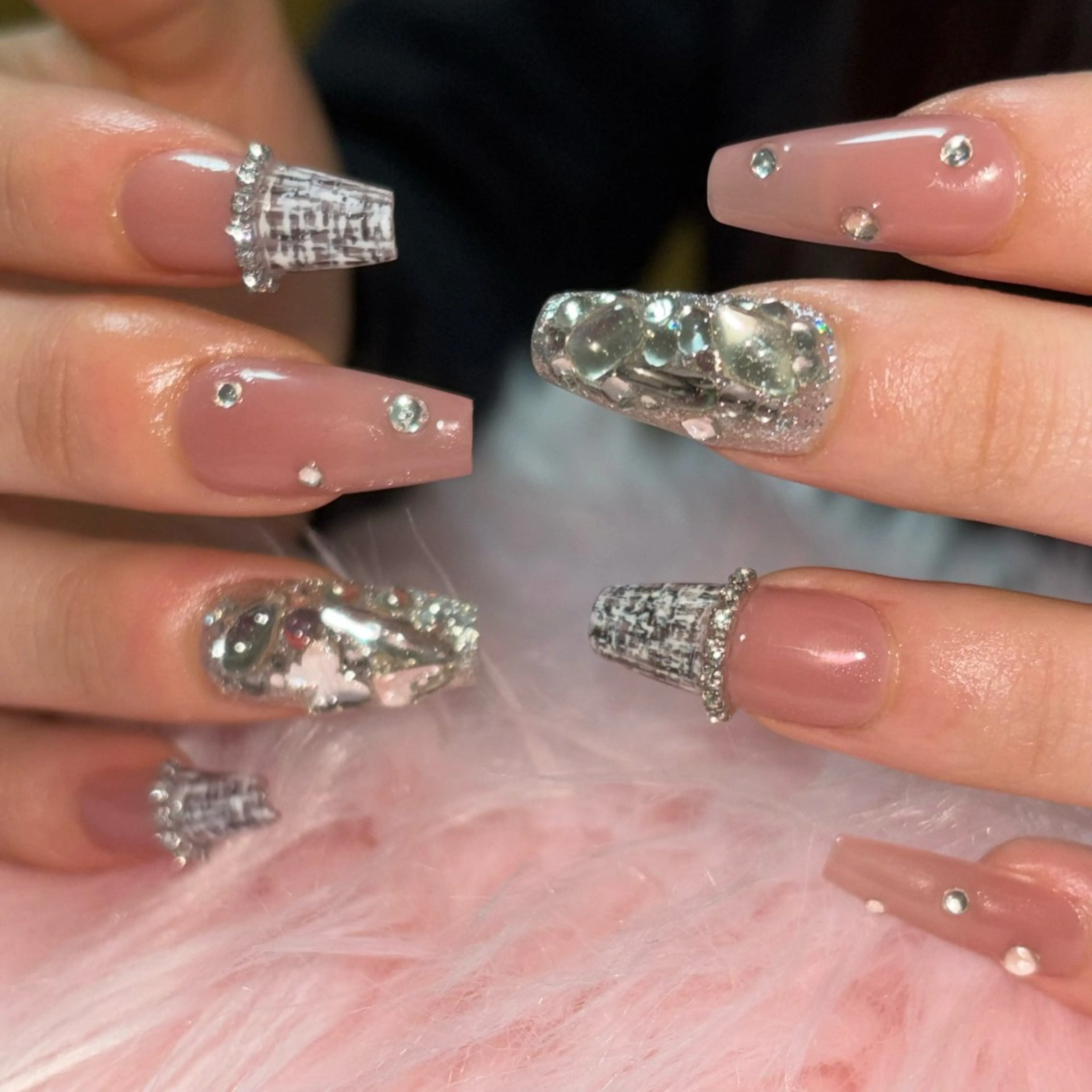 長さだし（チップ）💅🏻💜1本¥500の写真