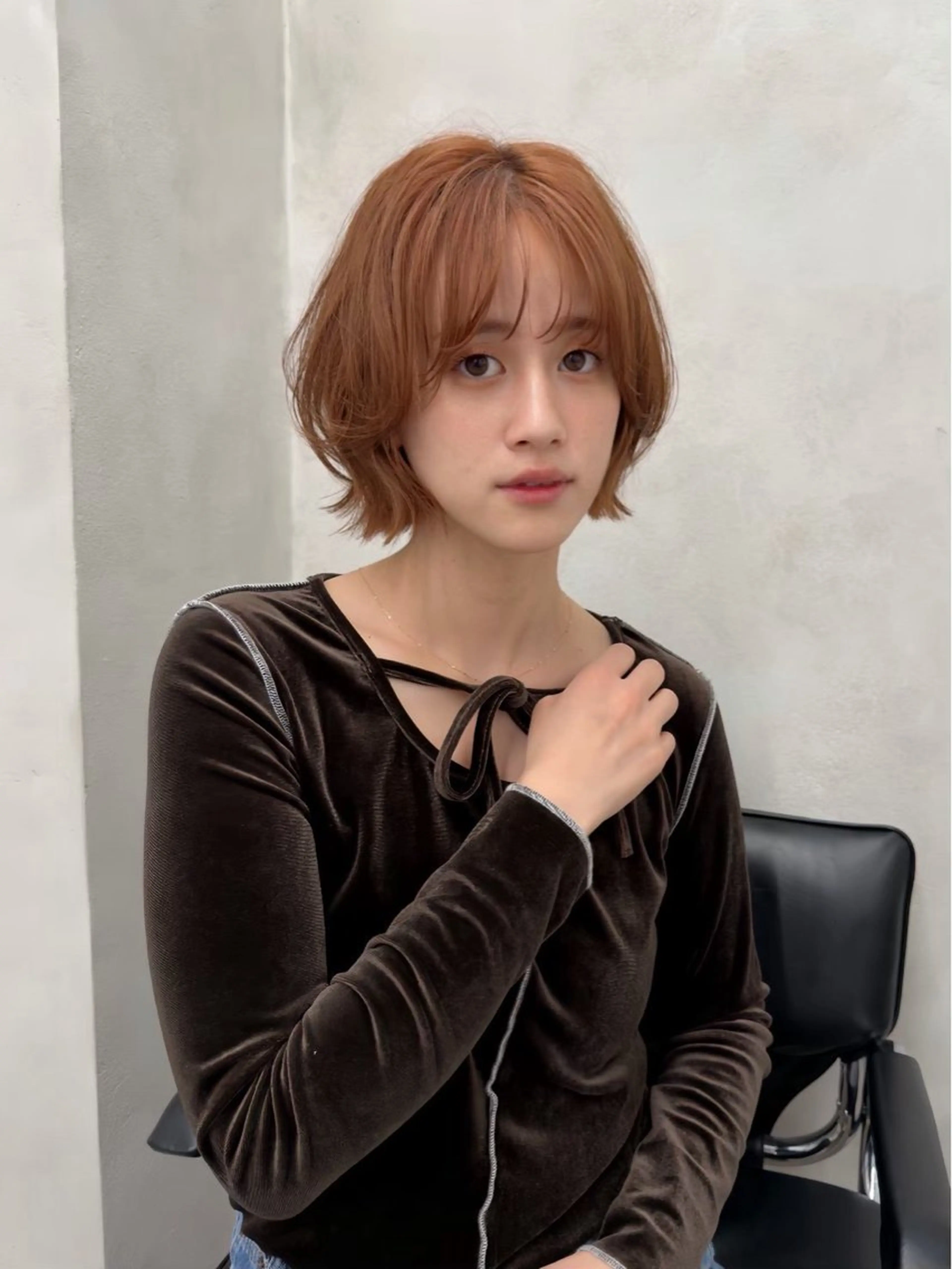 ショート ボブレイヤー ボブ レイヤーカット カット ナツキ💫 カットモデル募集中のヘアスタイル