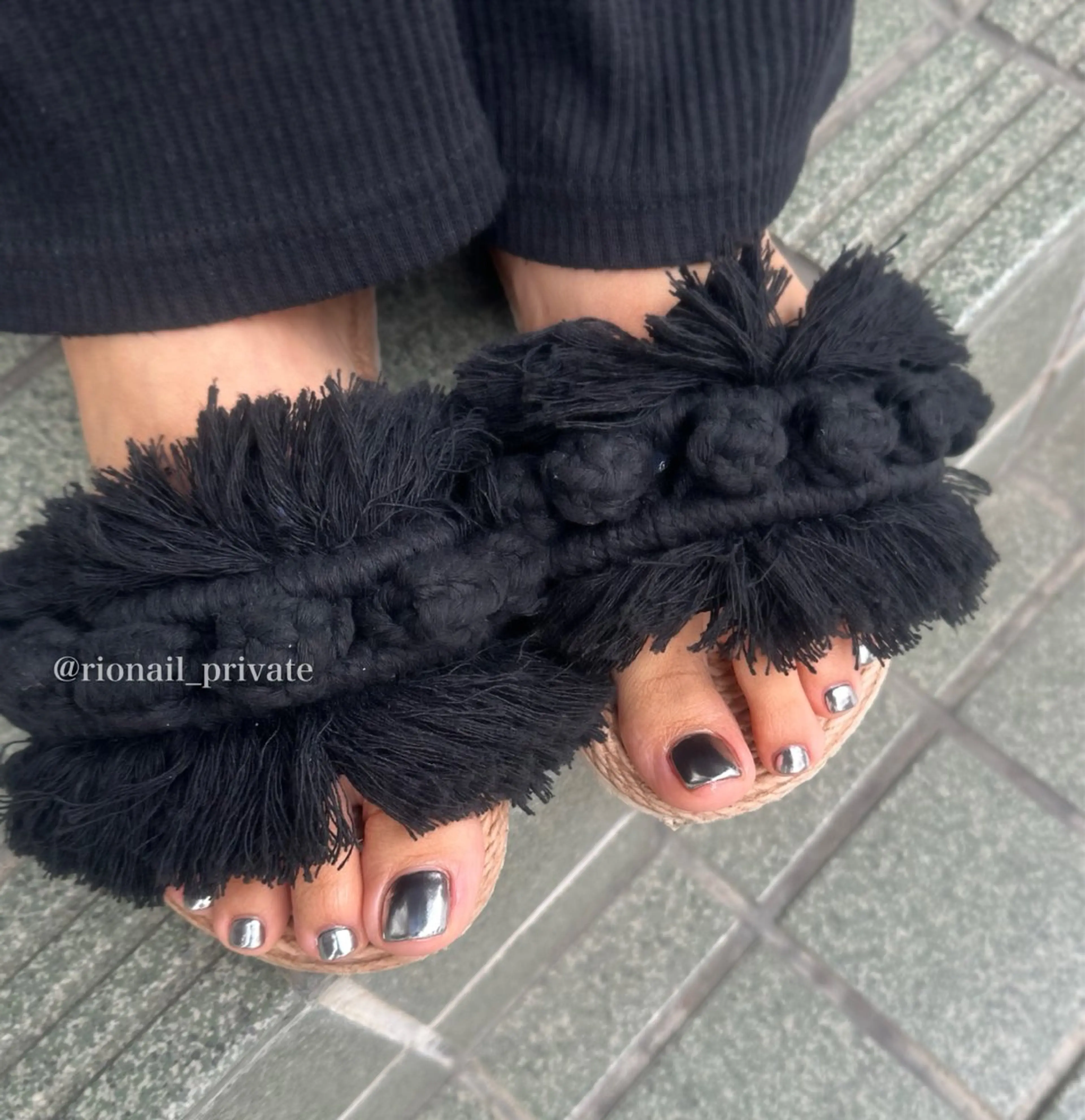 ネイル ミラーネイル ハンドネイル nailsalon linneのネイルデザイン