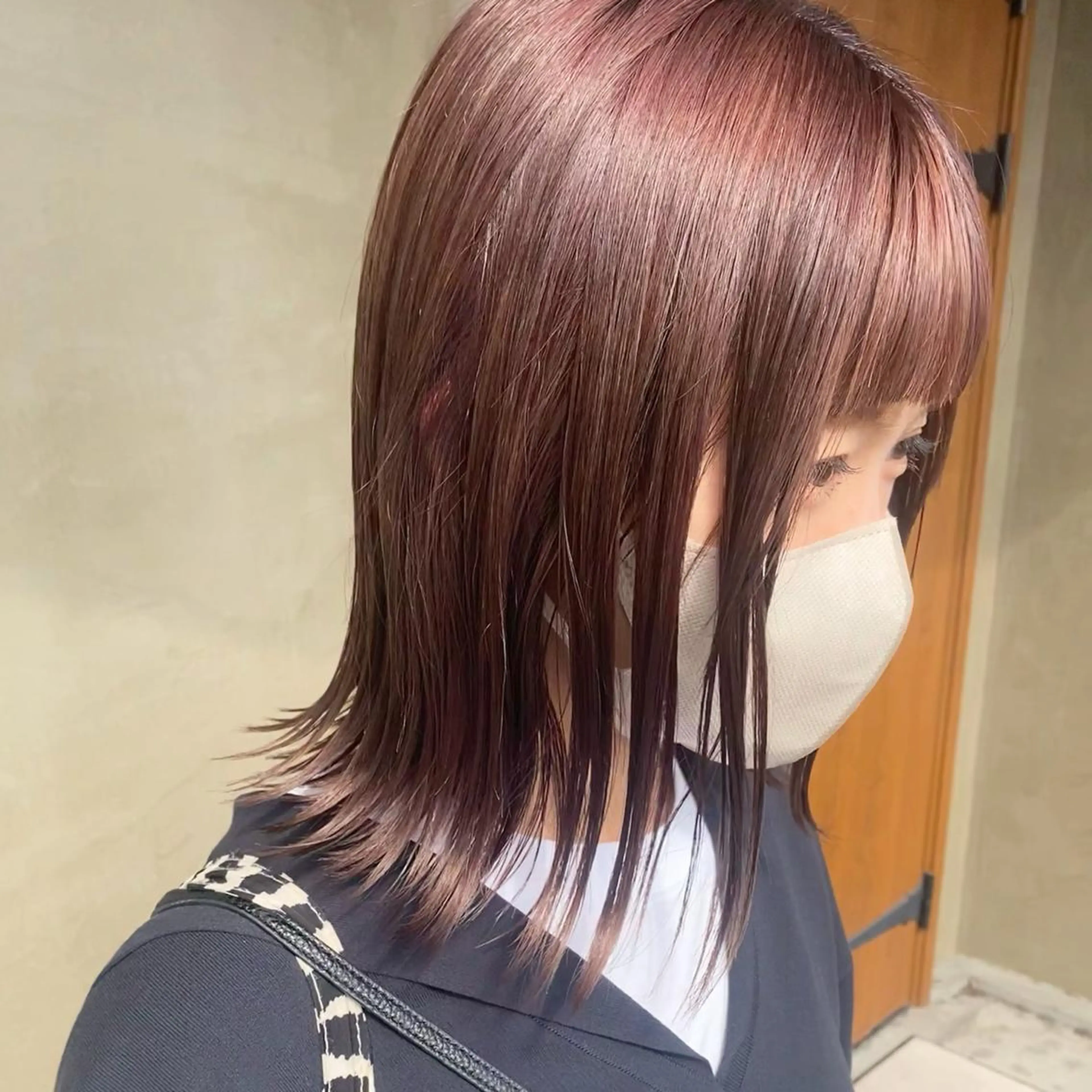 ミディアム カラー ブリーチ ブラウンカラー ケアブリーチ 透明感カラー ダブルカラー 柔らかカラー🥛 mayucoのヘアスタイル