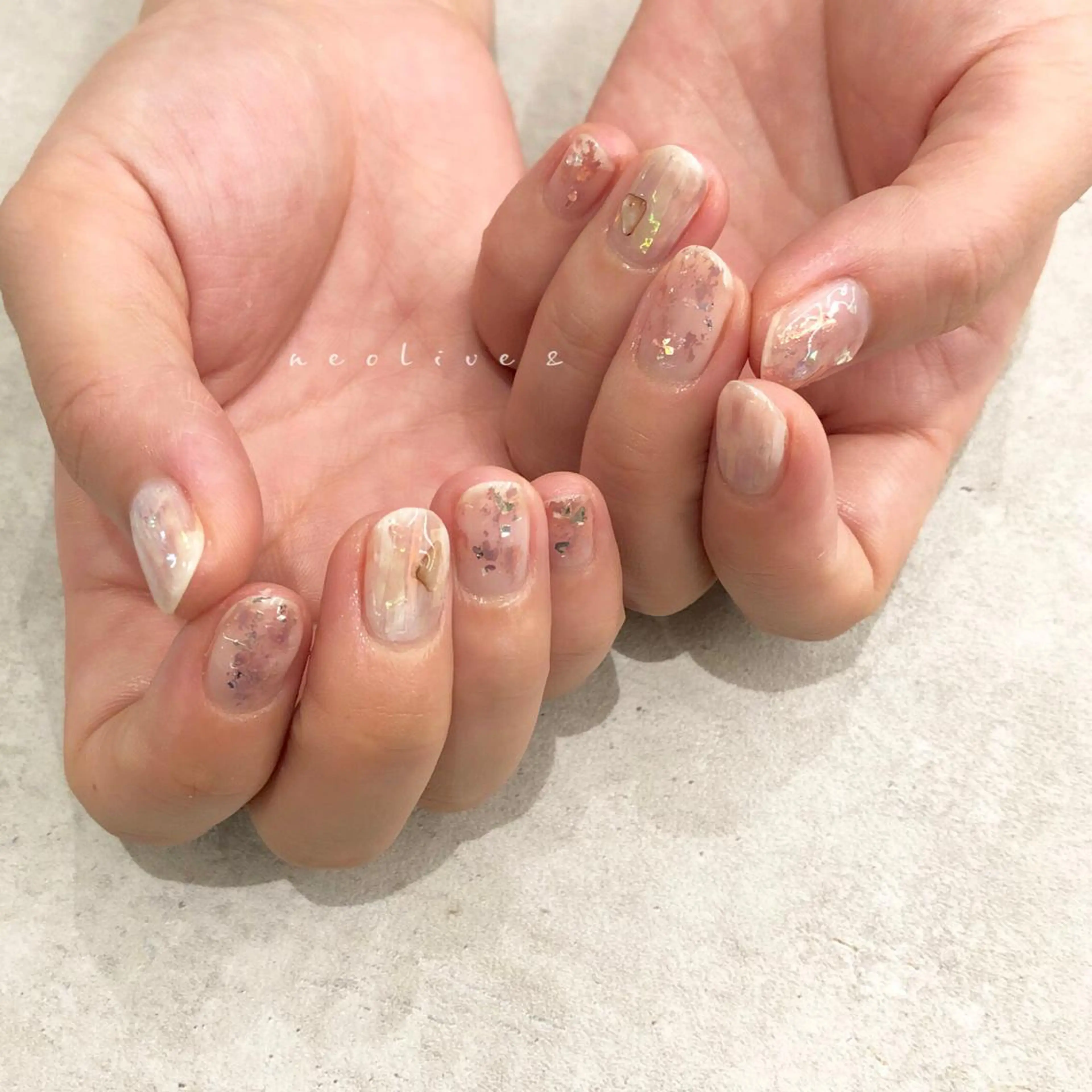 ネイル ハンドネイル Yuriko Omi パラジェル/渋谷のネイルデザイン