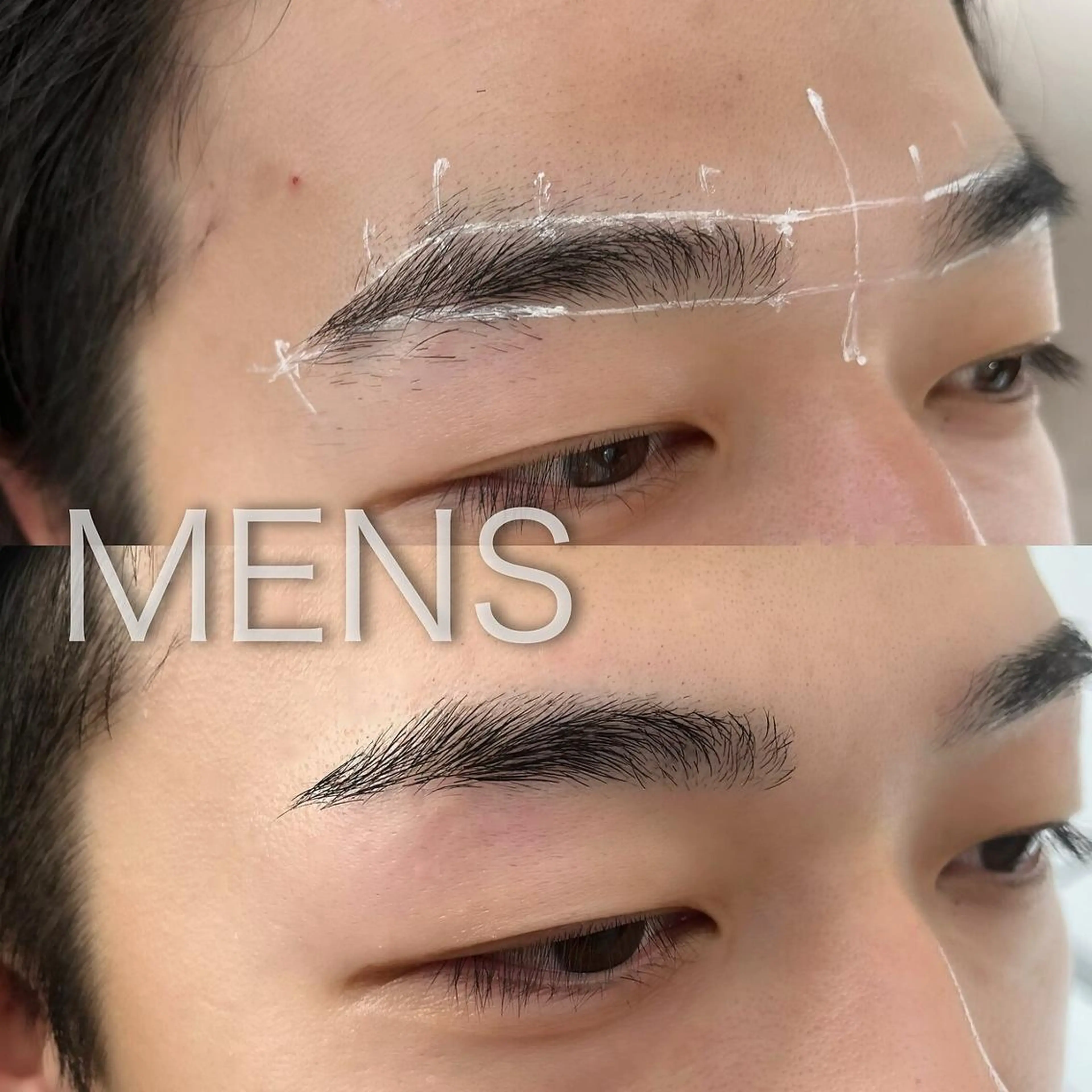 4/14限定【眉ワックス】メンズ限定✨黄金比マッピング　顔分析⭐️骨格に合わせたデザインご提案の写真