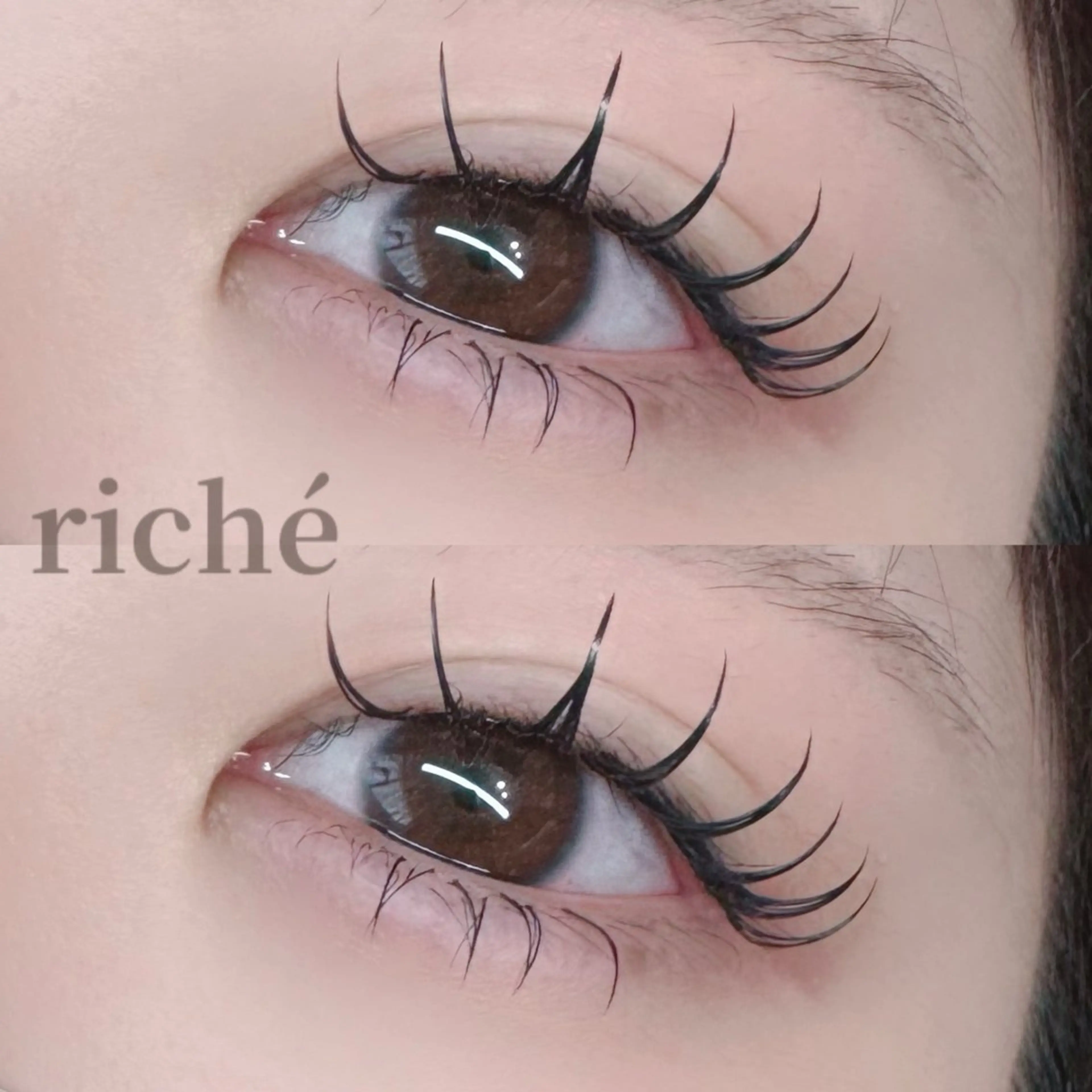 マツエク・マツパ riché eyelashのマツエク・マツパデザイン