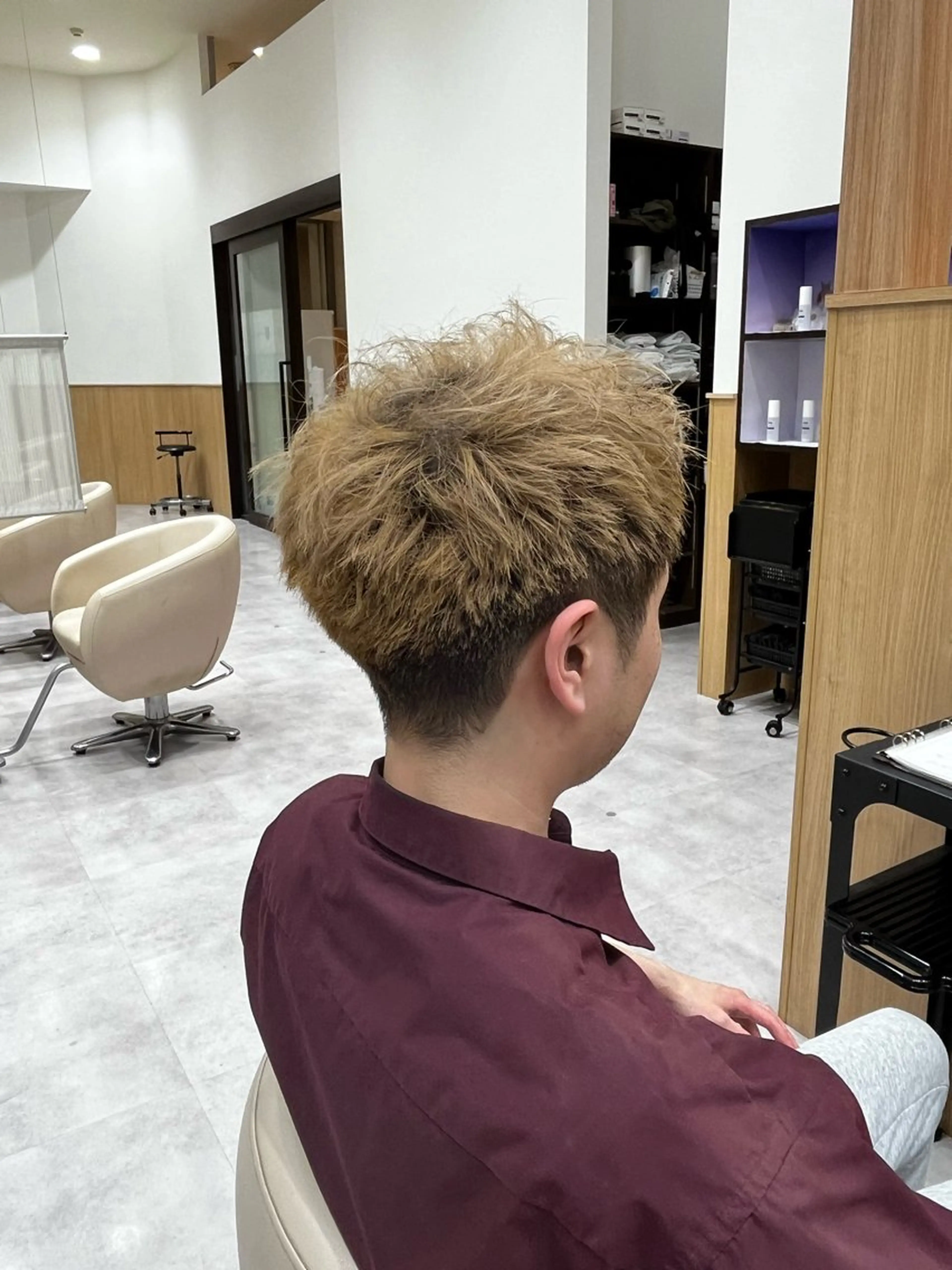 メンズ 東條 早希のヘアスタイル