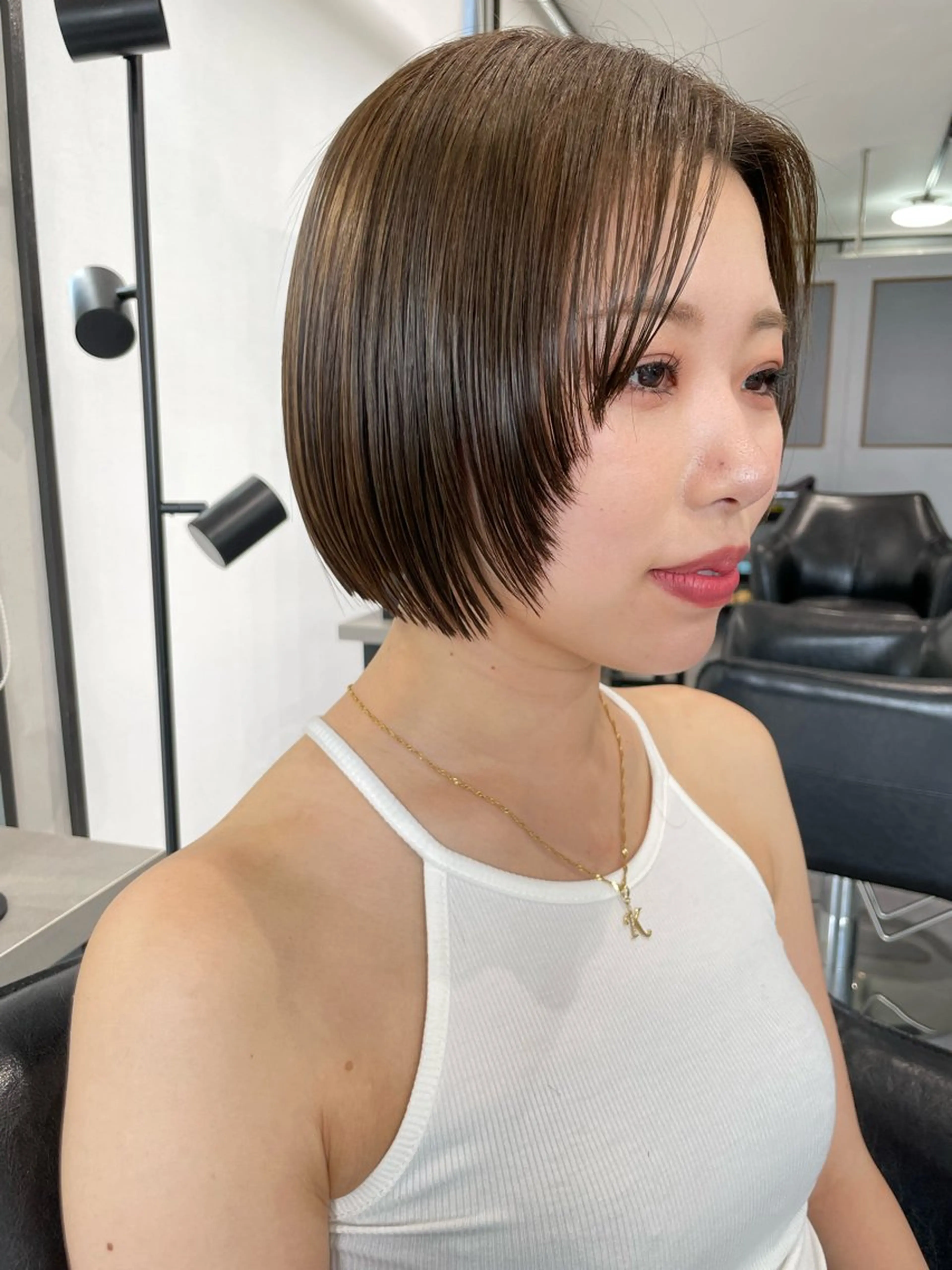 ショート 町田 光瑠のヘアスタイル