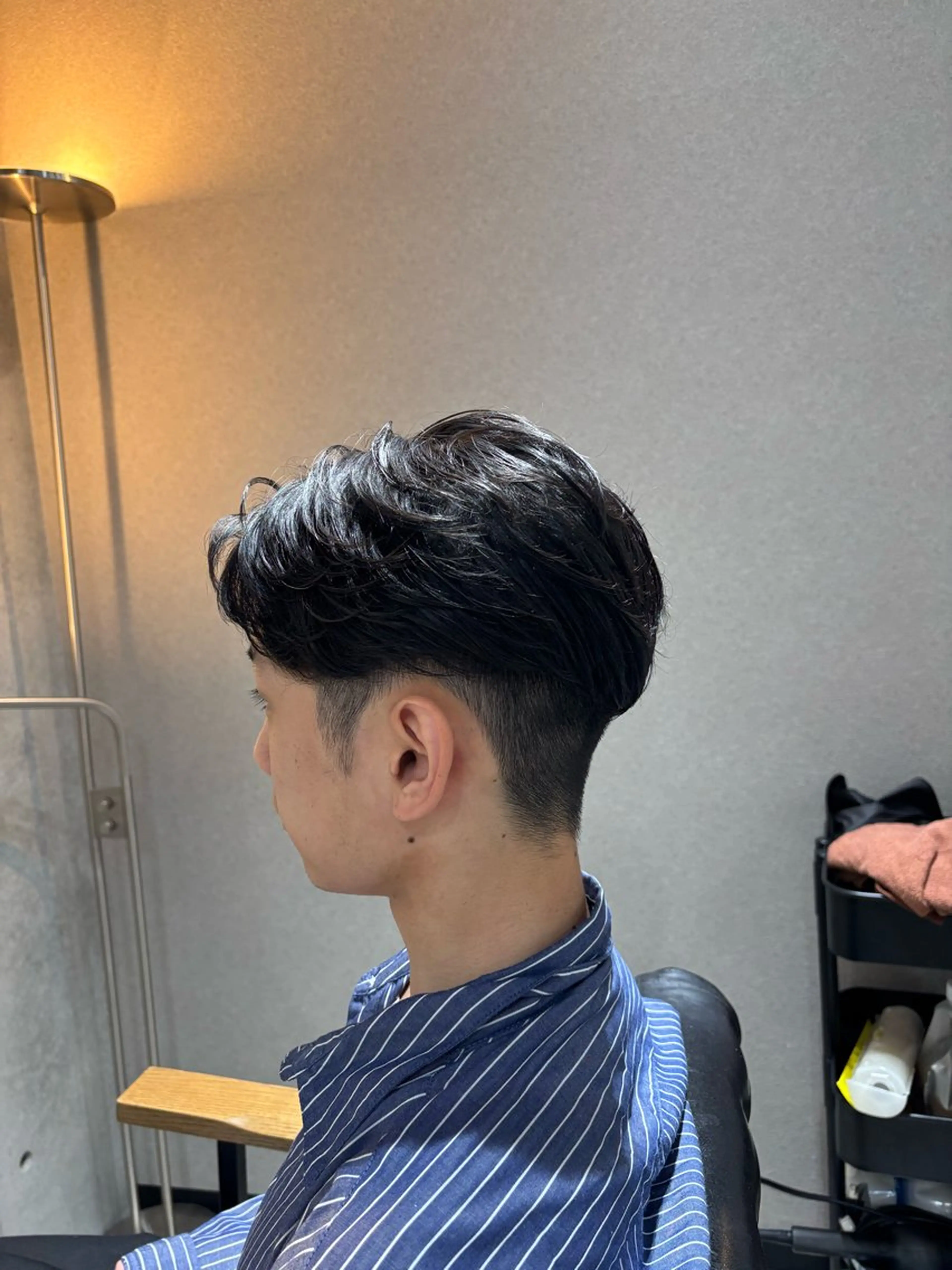 メンズ ビジネス メンズ韓国風 韓国ヘア 高森蓮のヘアスタイル