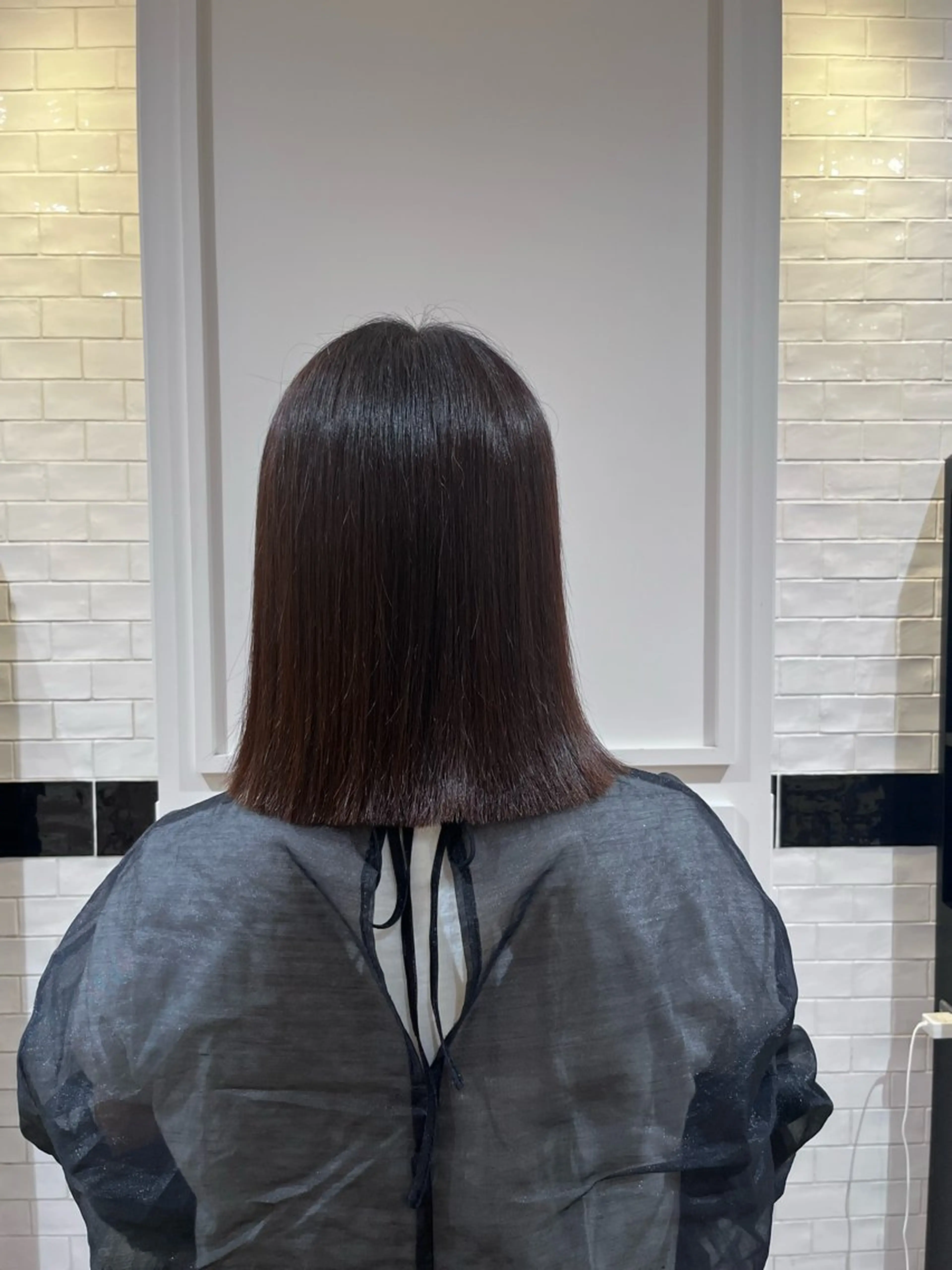 ミディアム かじ りんねのヘアスタイル