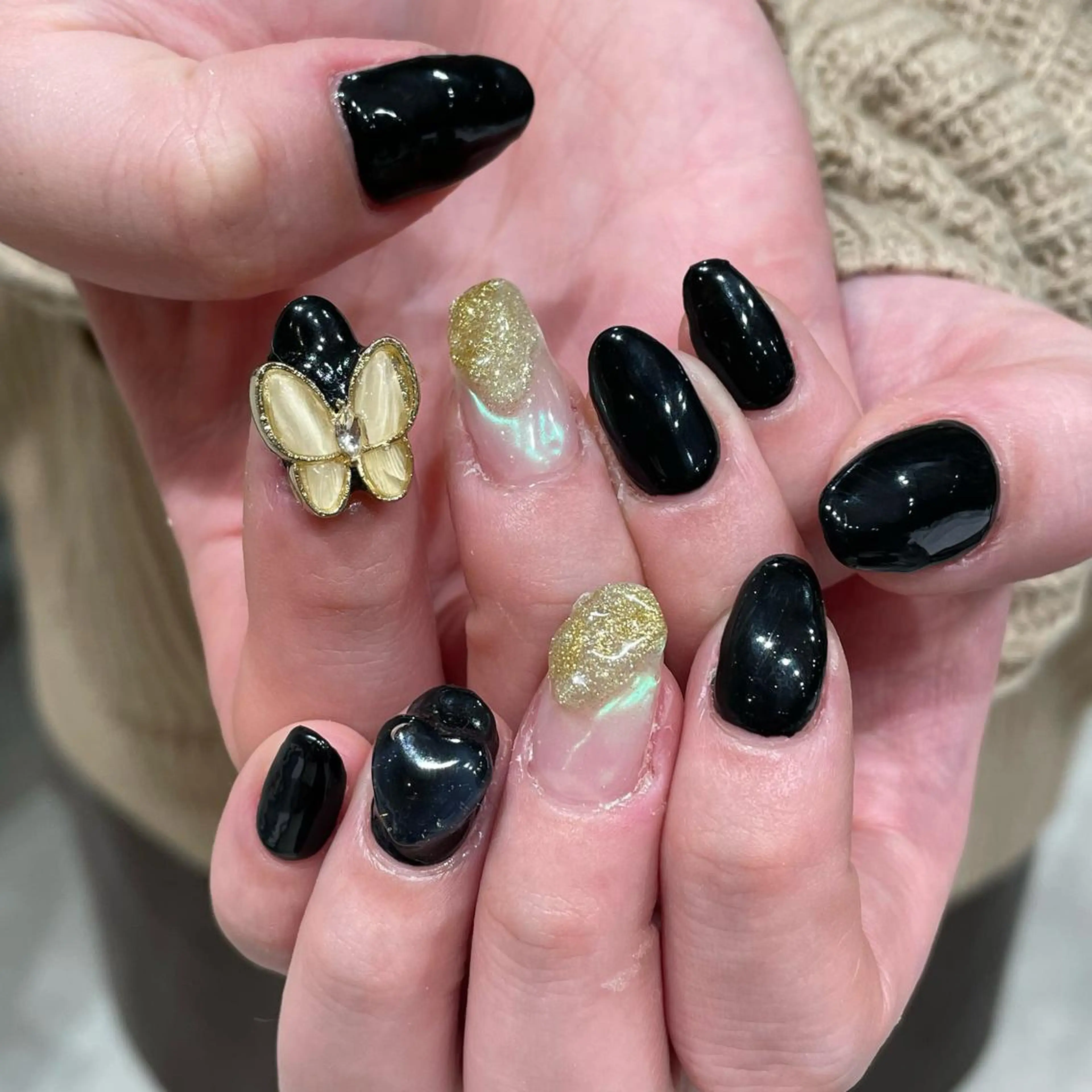 ネイル ジェルネイル パラジェル ハンドネイル 淡色ネイル 🎀moeのネイルデザイン