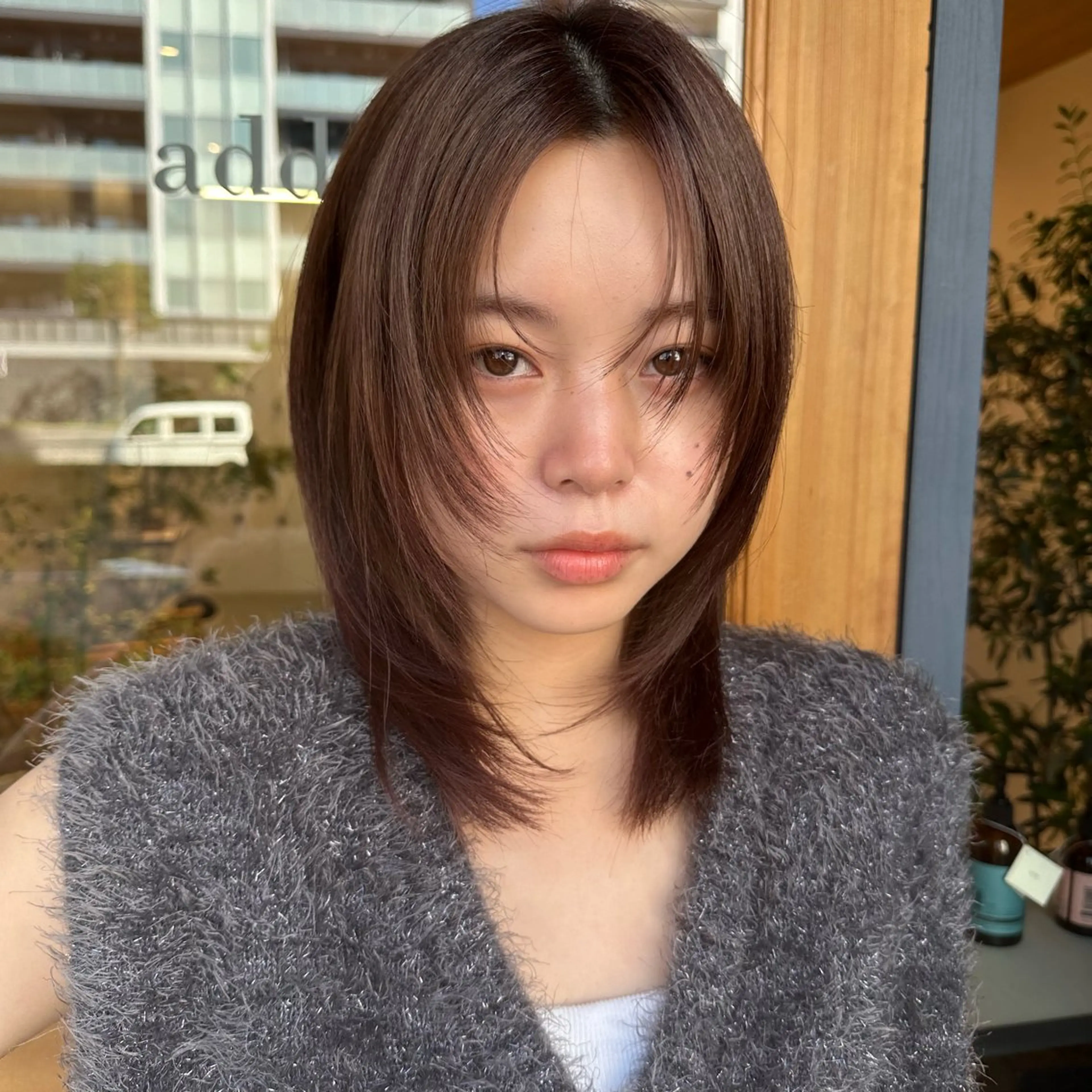 ミディアム K-two谷町❄️ hinaのヘアスタイル