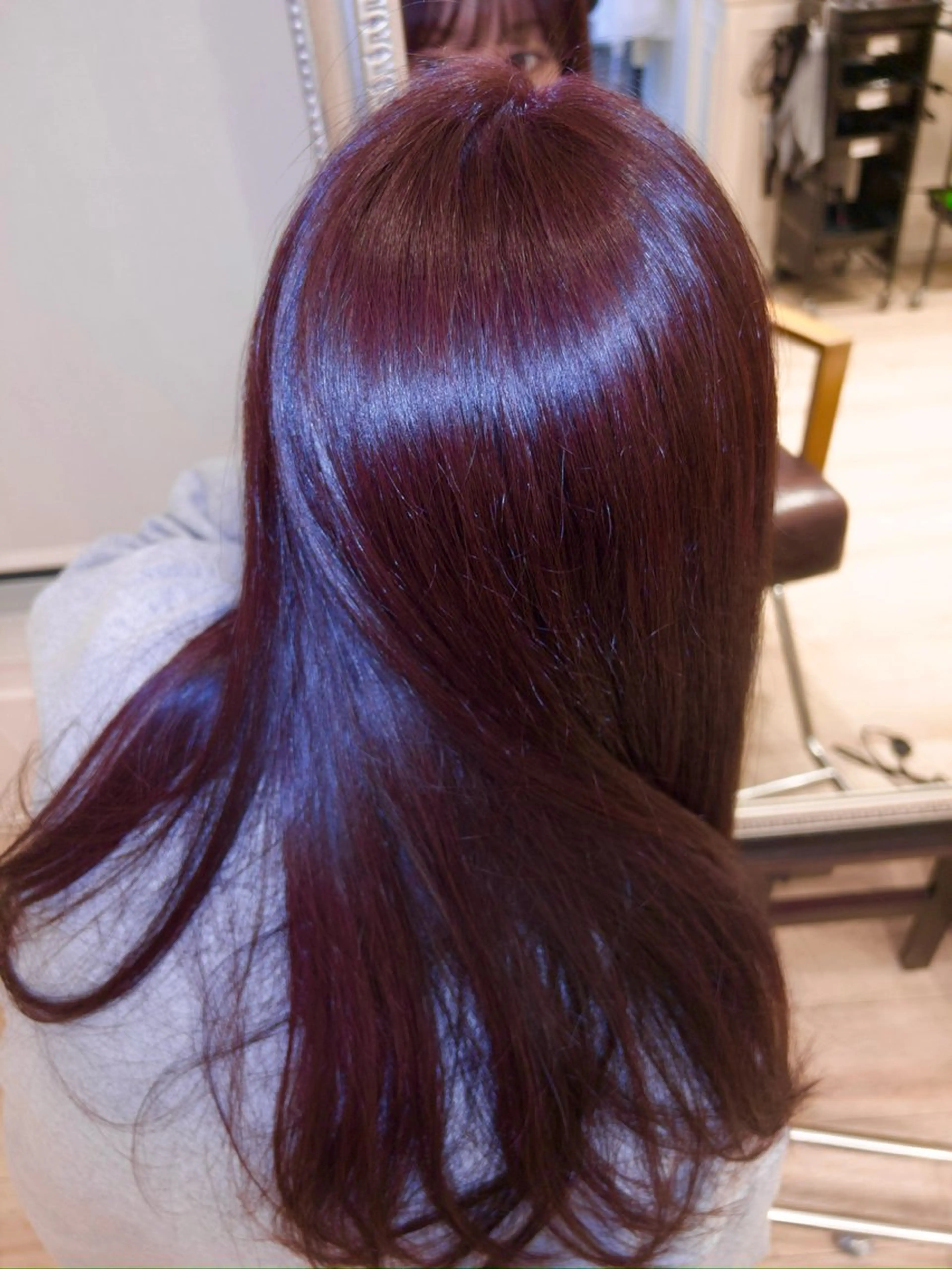 ロング カラー 艶感暖色カラー🥀/ レイヤー / れいかのヘアスタイル