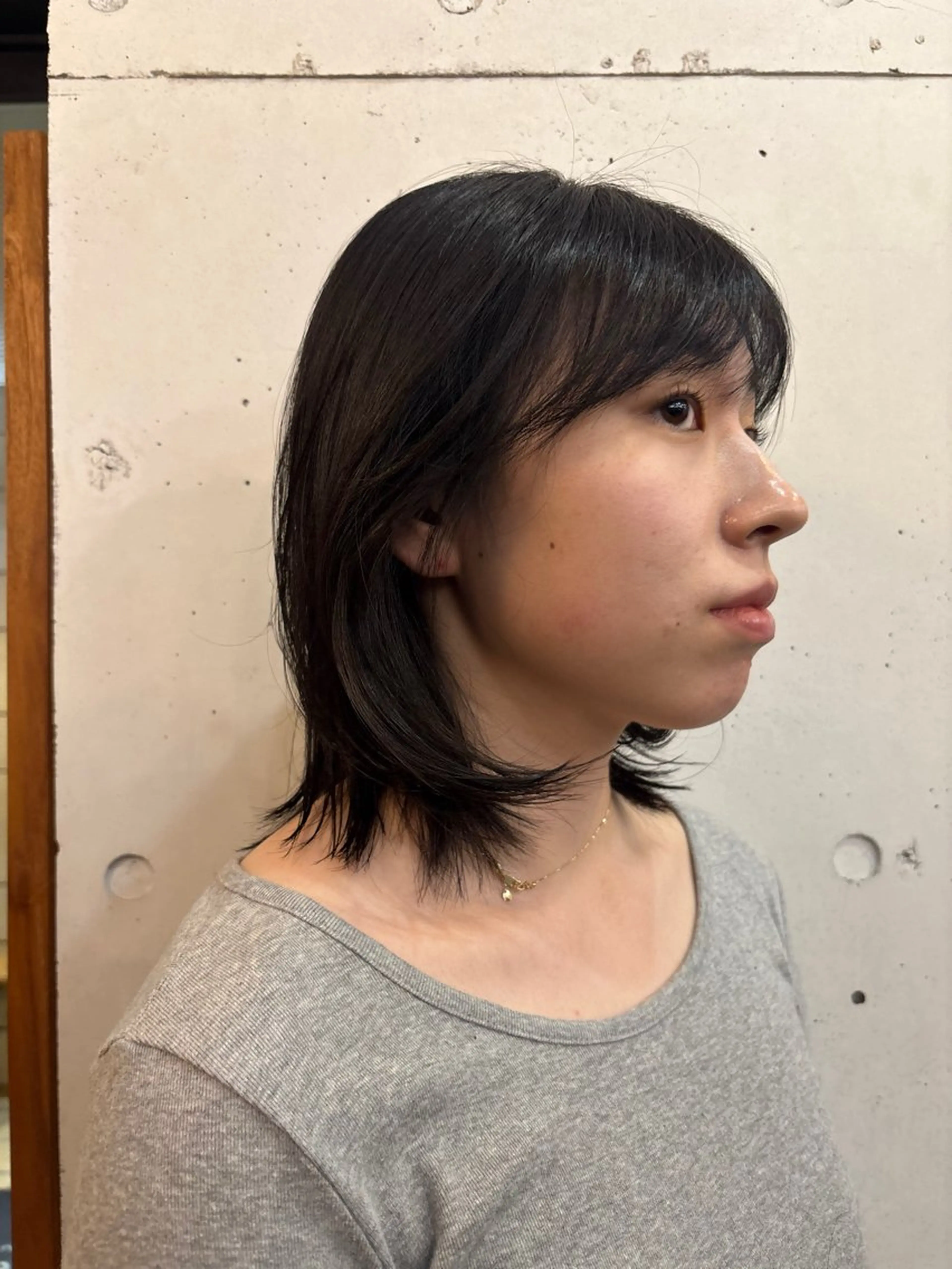 ミディアム 似合わせ透明感カラー ／emiのヘアスタイル