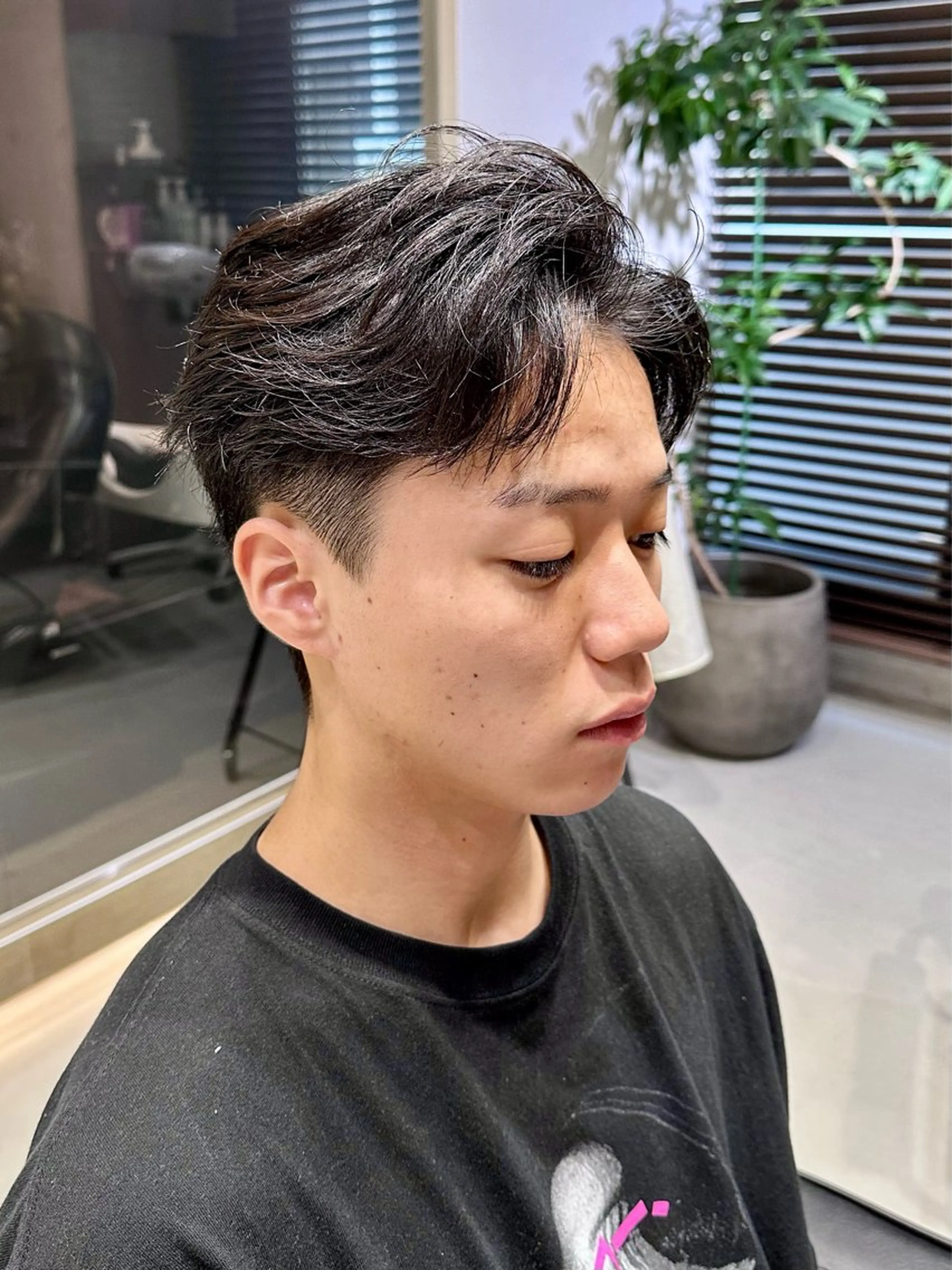 ショート メンズ カット 横浜/メンズ特化/ Farbe/田中颯斗のヘアスタイル