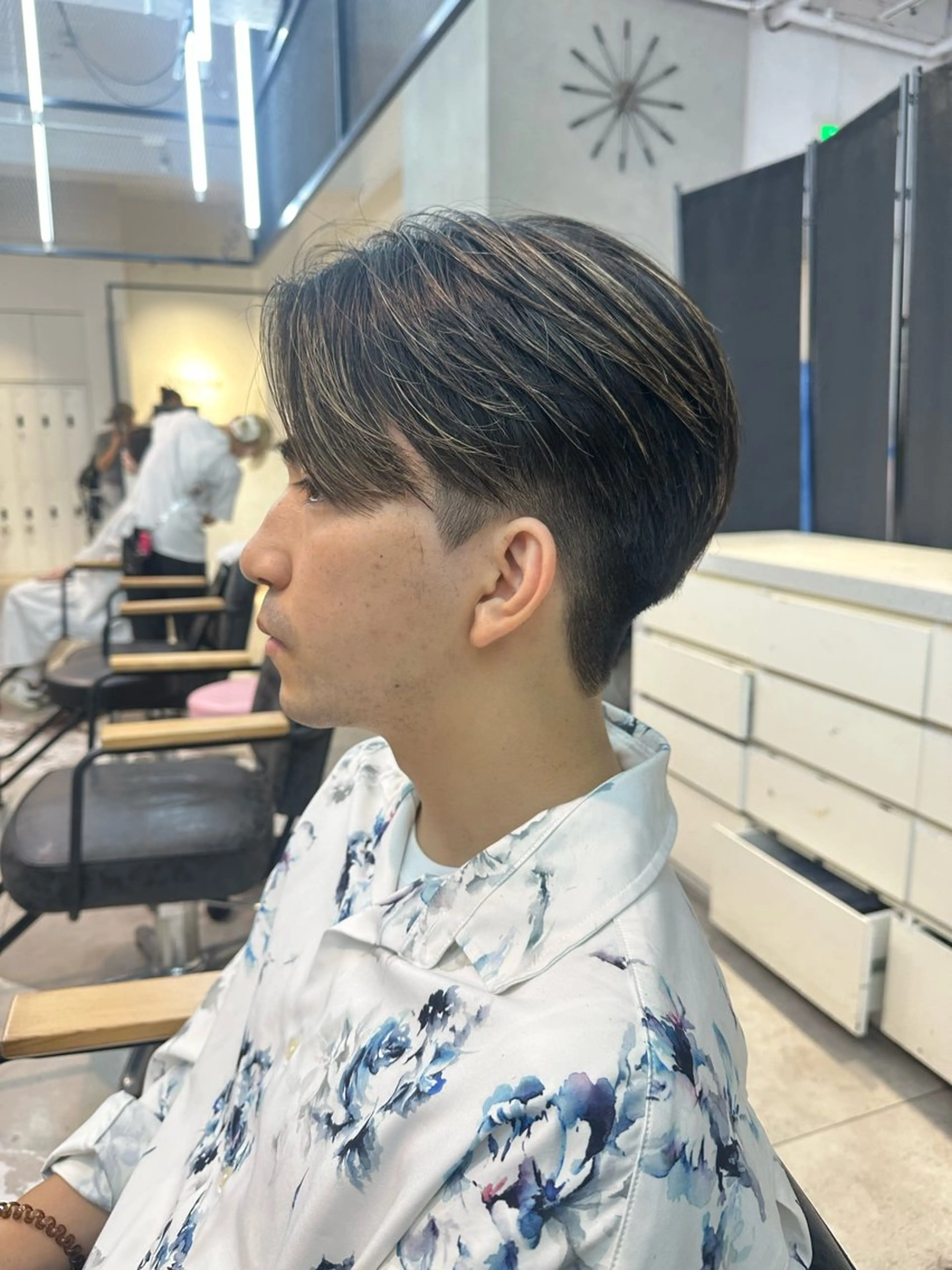 カラー メンズ カット ヘアカラー ハイトーン/パーマ/ メンズ / 櫻本🌐のヘアスタイル