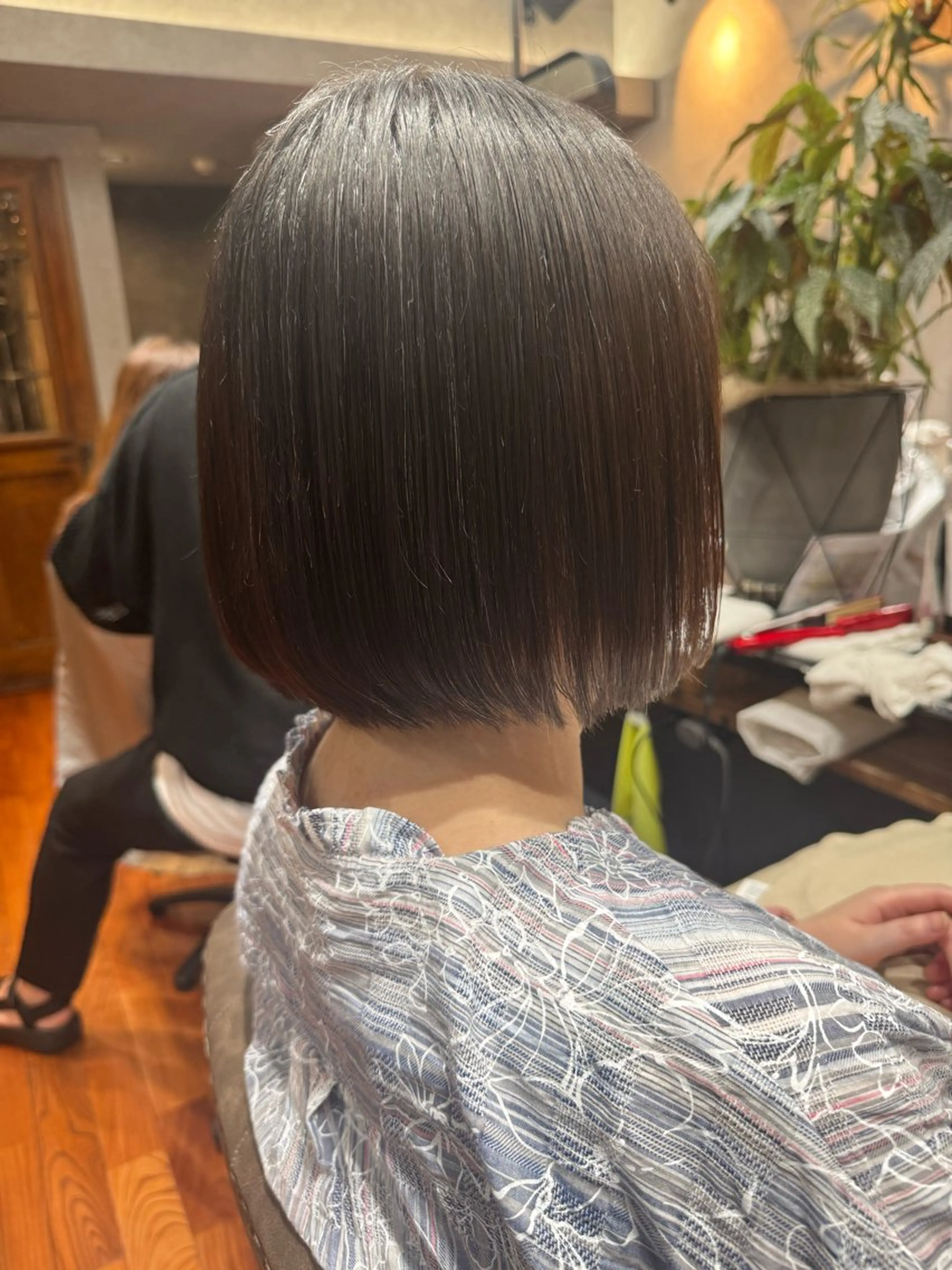 ショート カット 縮毛矯正 トリートメント Disco Hair sanc所属・✂️ 小倉ちか✂️のヘアスタイル