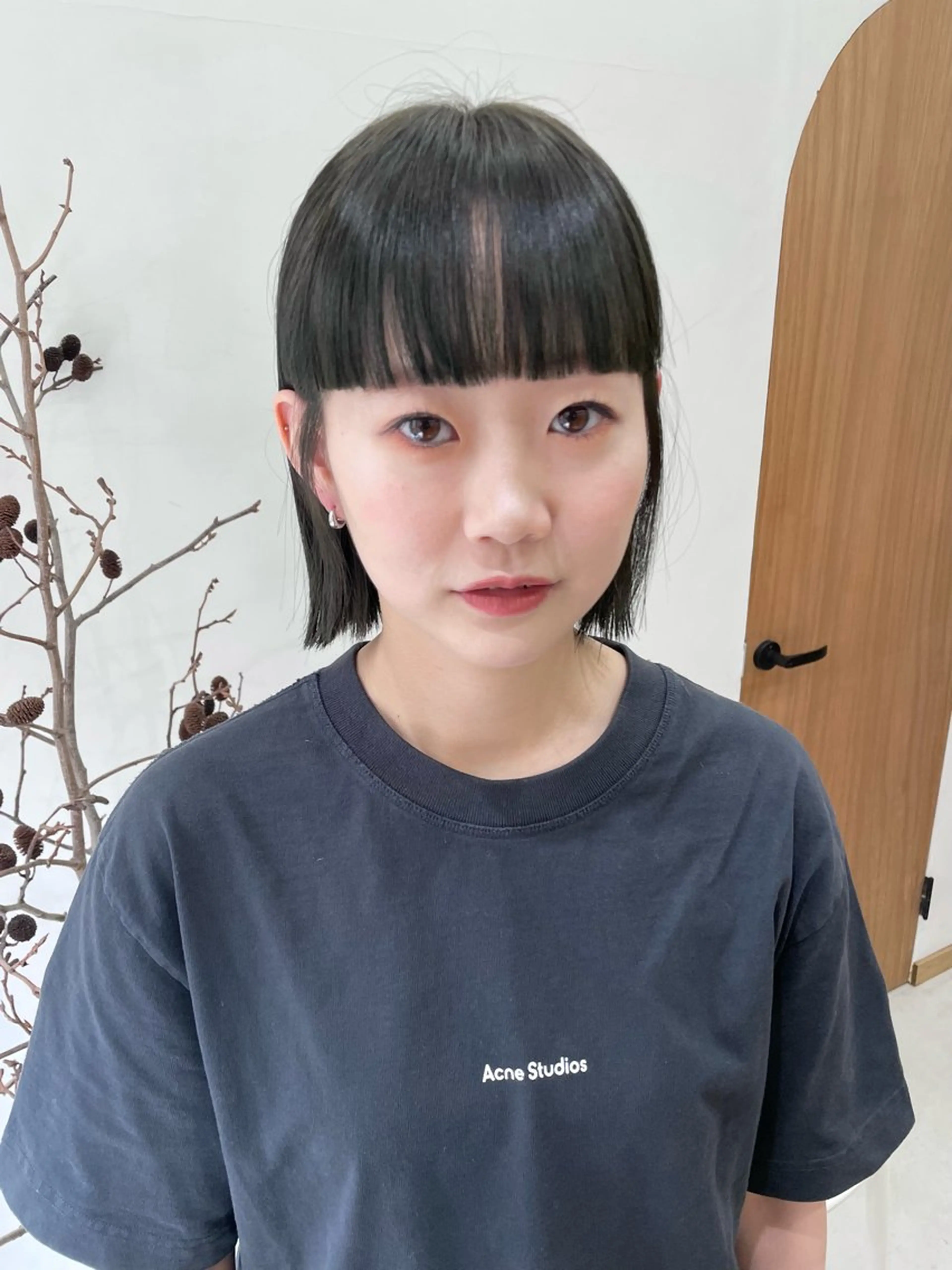 ミディアム カラー パーマ ヘアアレンジ メンズ カット ヘアカラー トリートメント tatsumi/ボブ ウルフ/レイヤーのヘアスタイル