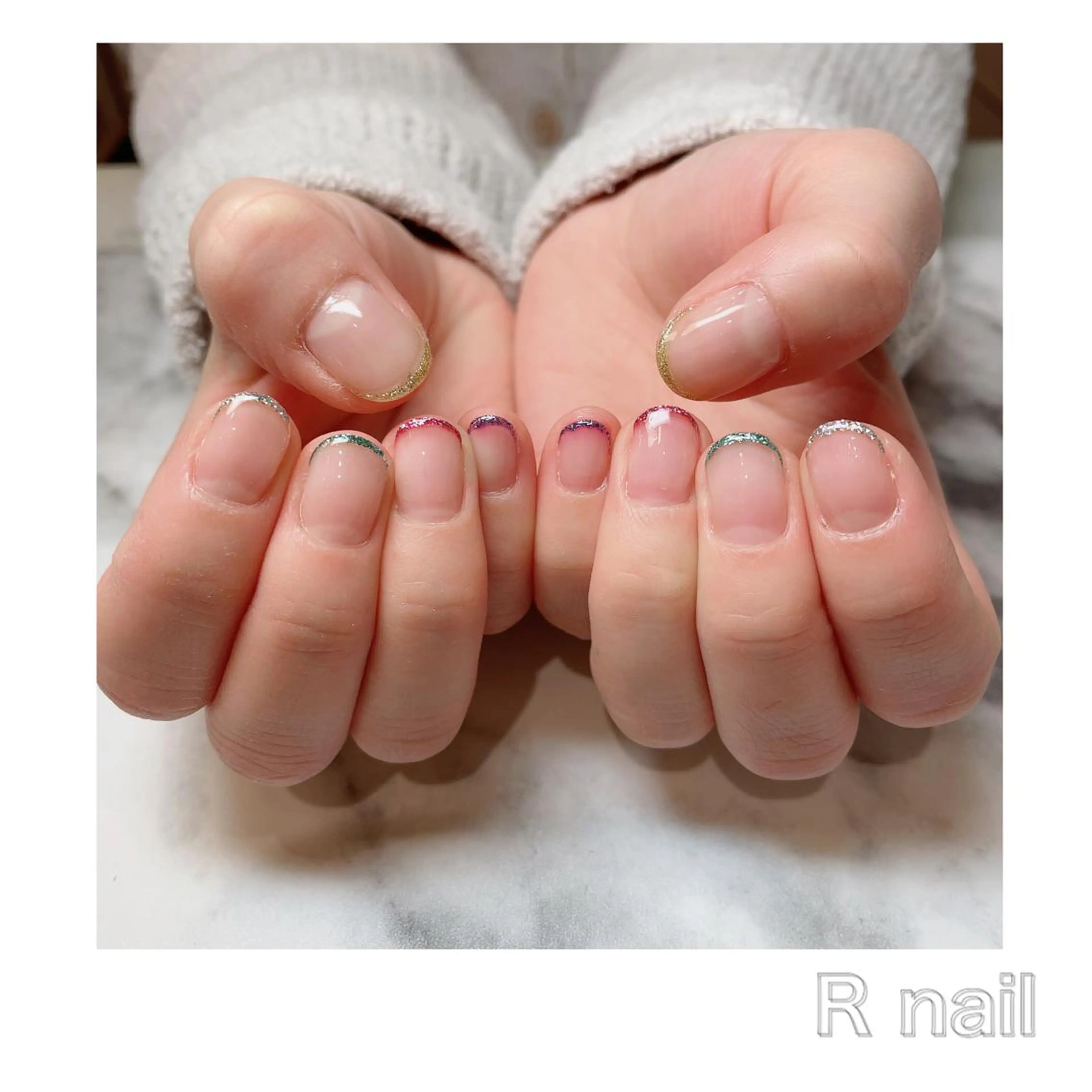 ネイル ハンドネイル ハンドケア SUN&MOON REOのネイルデザイン