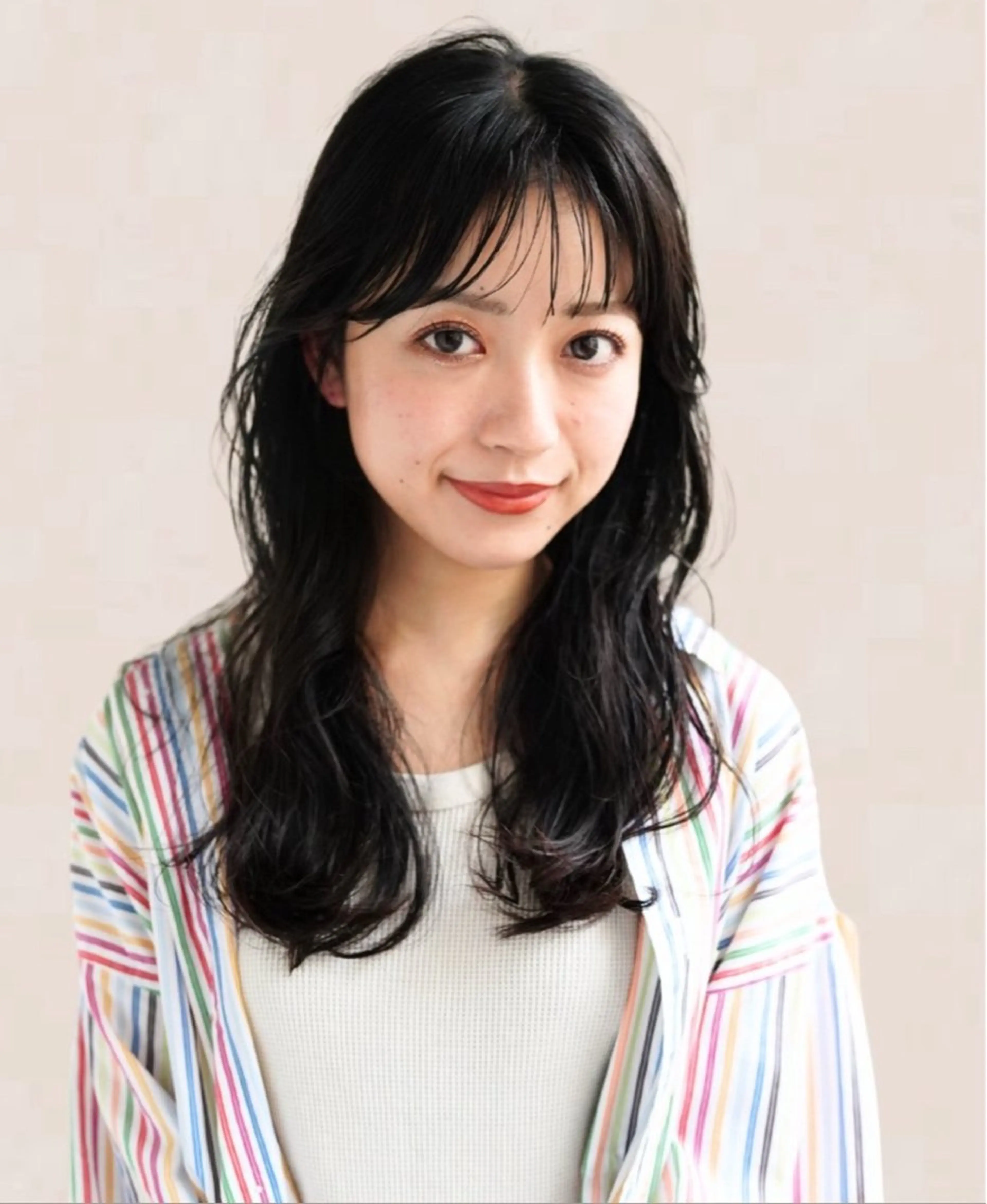 ロング パーマ カット ヘアカラー トリートメント 🎀Maho🎀ボブ × 髪質改善のヘアスタイル