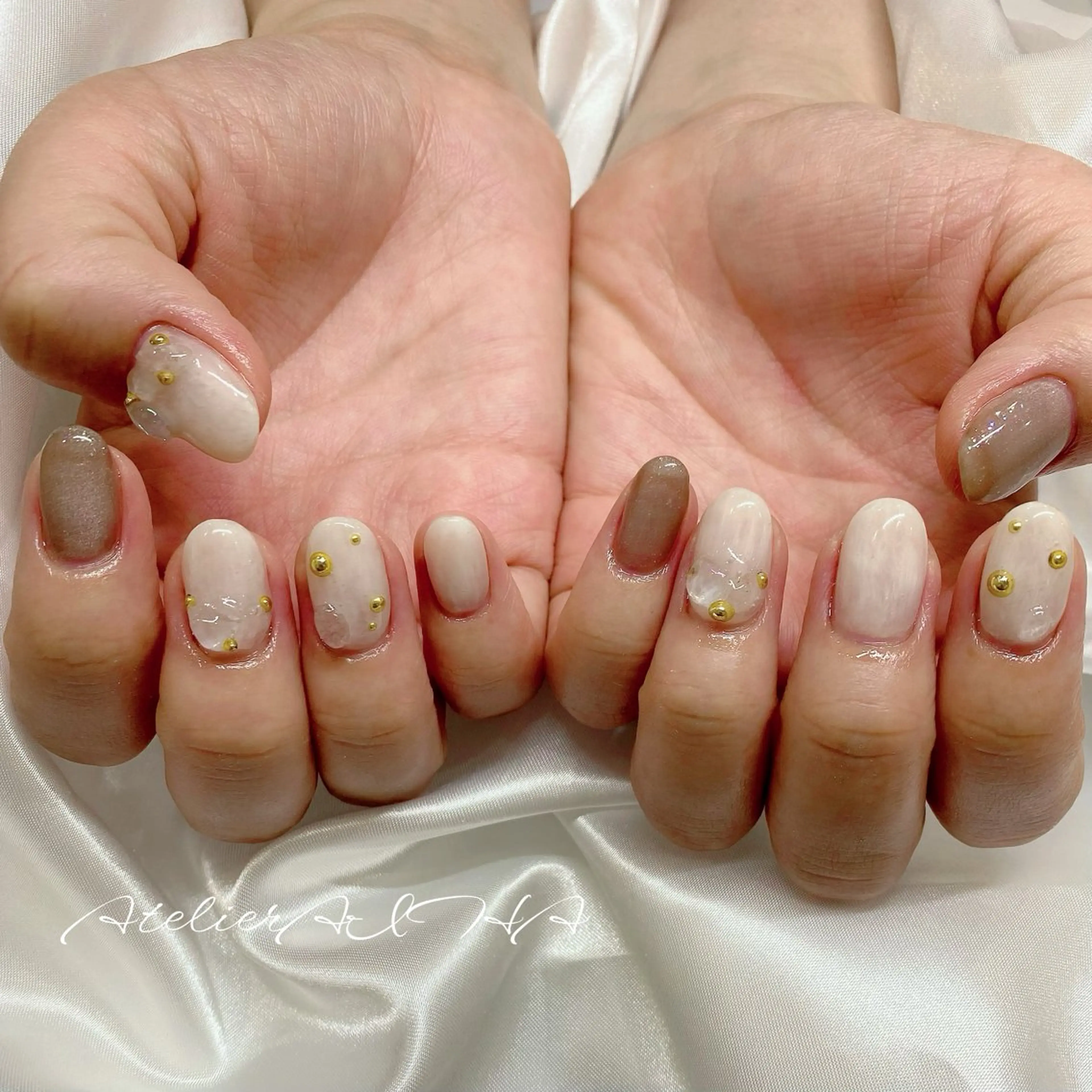 ネイル ハンドネイル アトリエAIHA所属・アトリエAIHA★ フィルイン推奨サロンのネイルデザイン